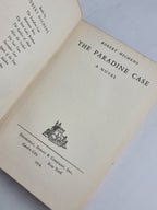 The Paradine Case, Robert Hichens — Later Printing
