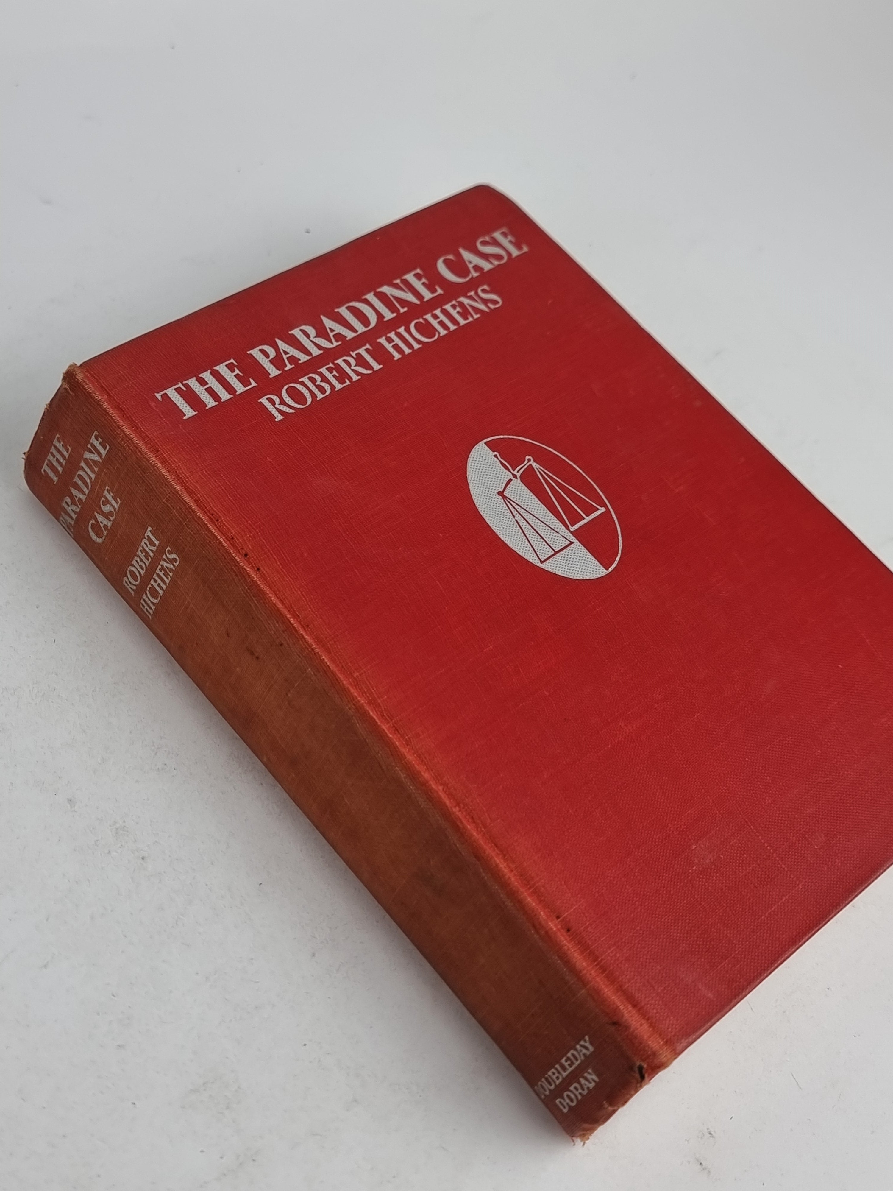 The Paradine Case, Robert Hichens — Later Printing