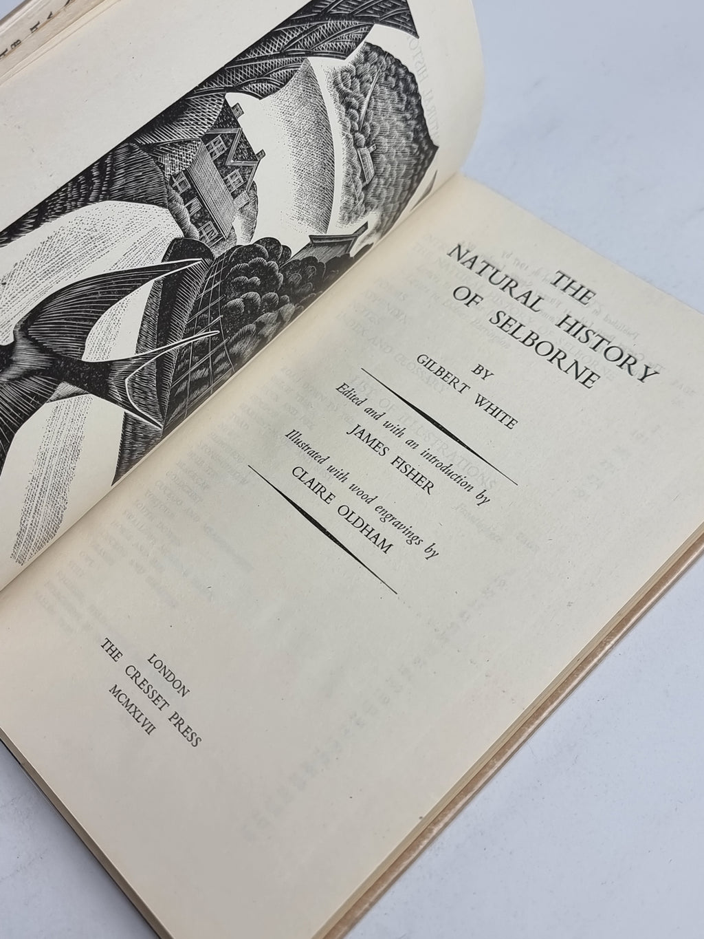 The Natural History of Selborne, Gilbert White — 1st Cresset Library Edition