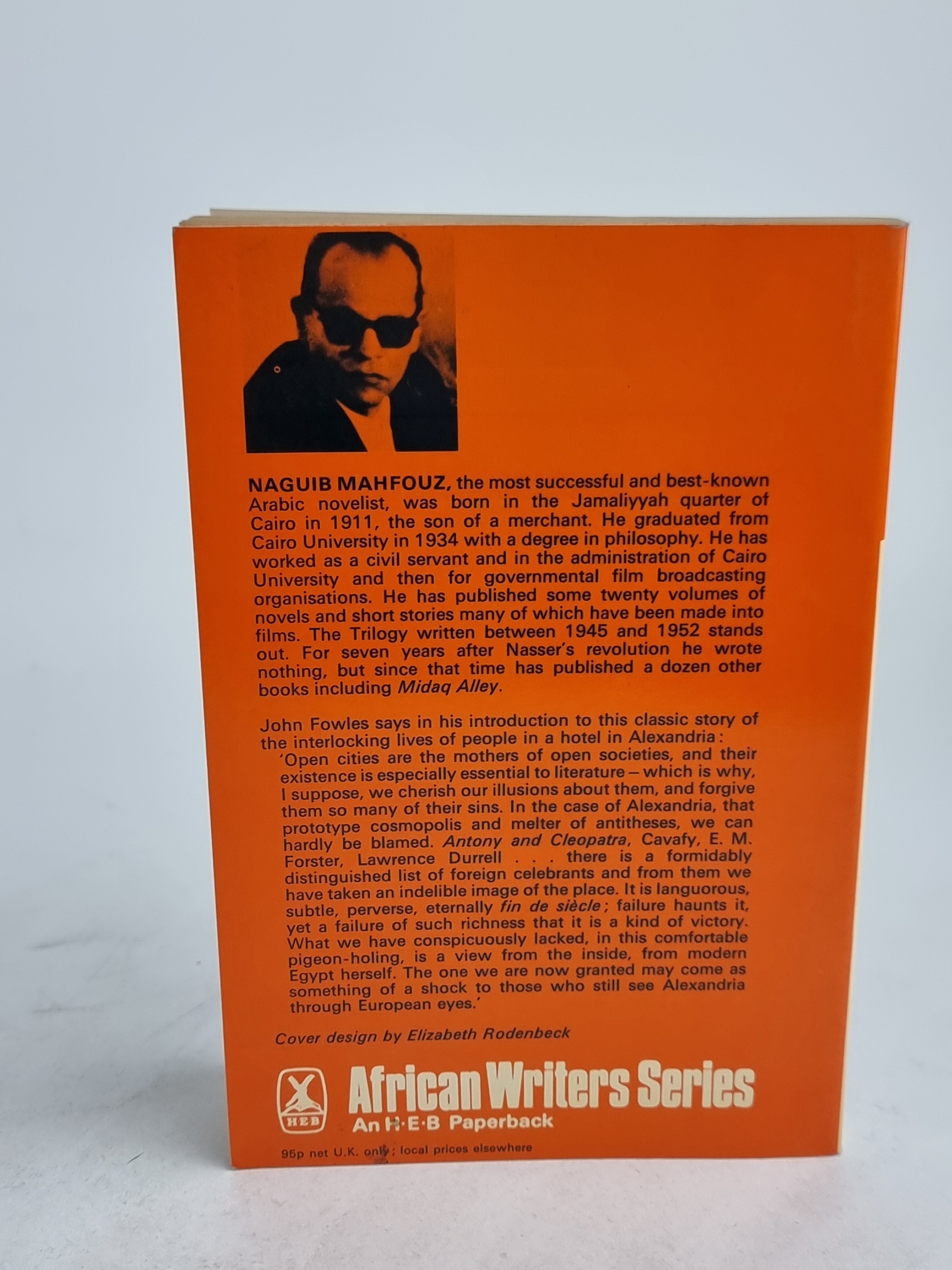 Miramar, Naguib Mahfouz — 1st English Language Edition