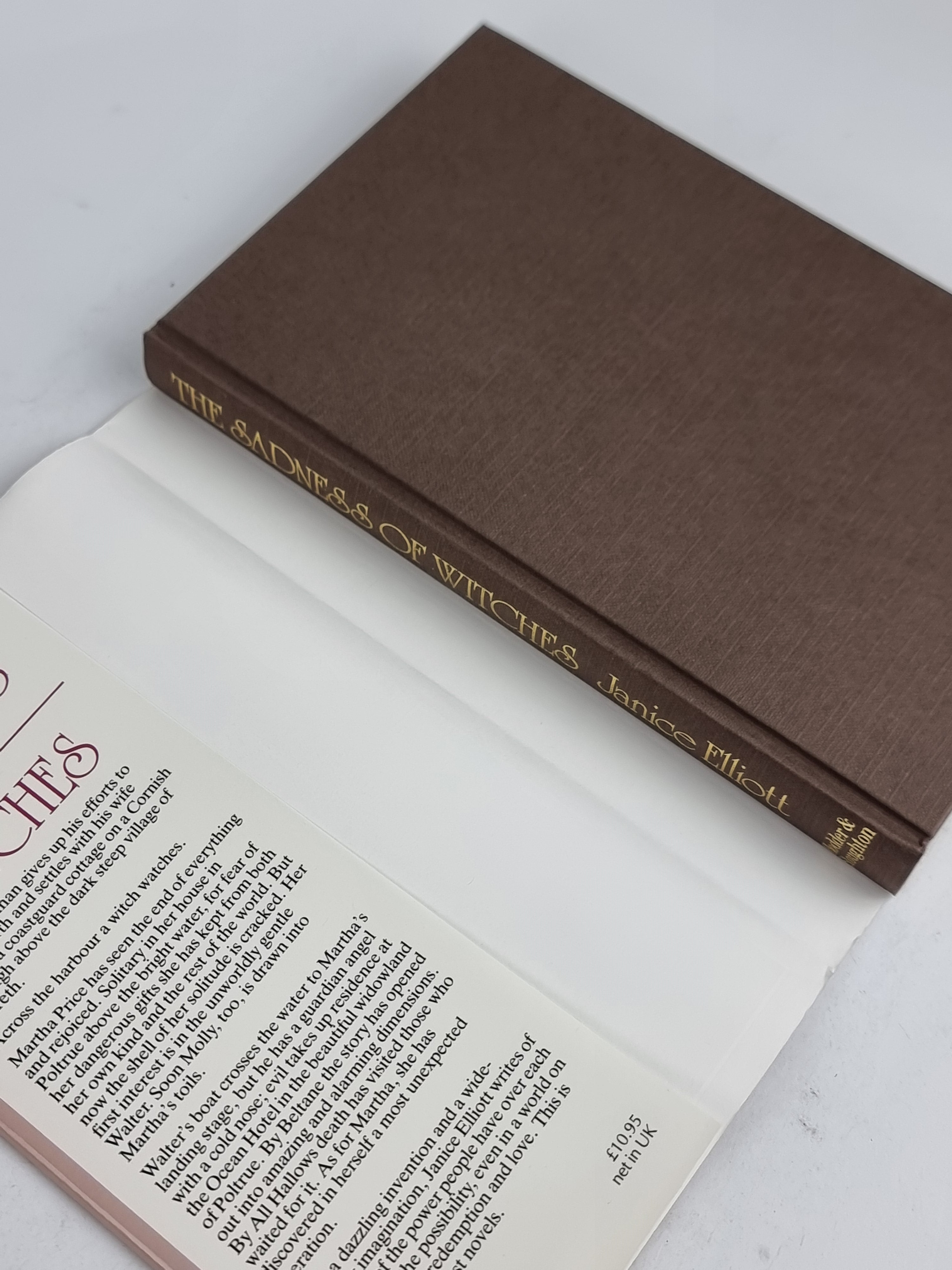 The Sadness of Witches, Janice Elliott — 1st Edition
