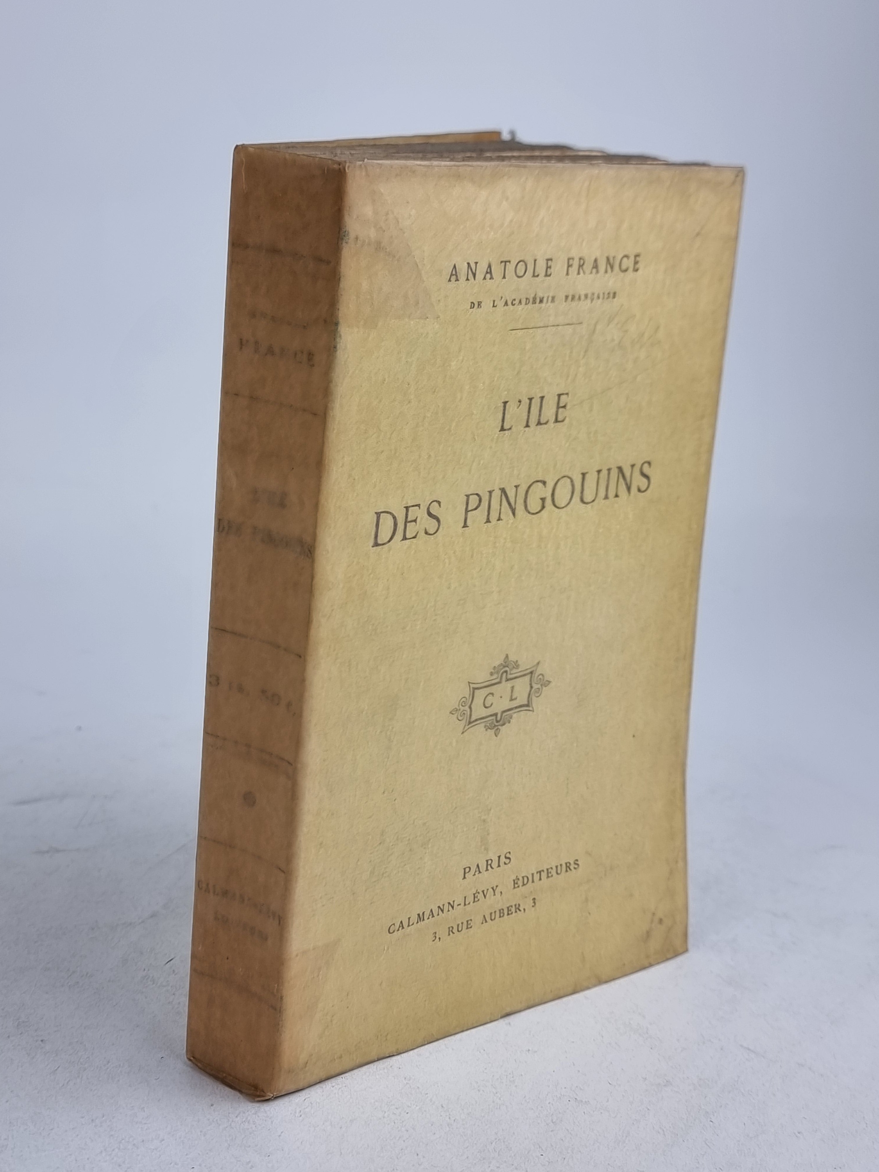 L'Île des Pingouins, Anatole France — 1st Edition