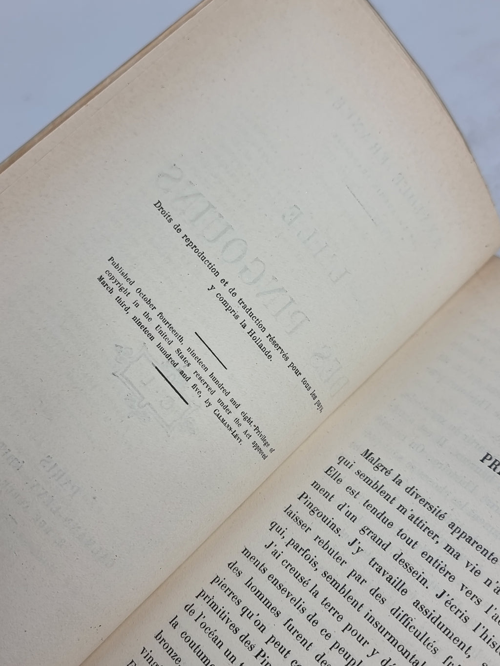 L'Île des Pingouins, Anatole France — 1st Edition