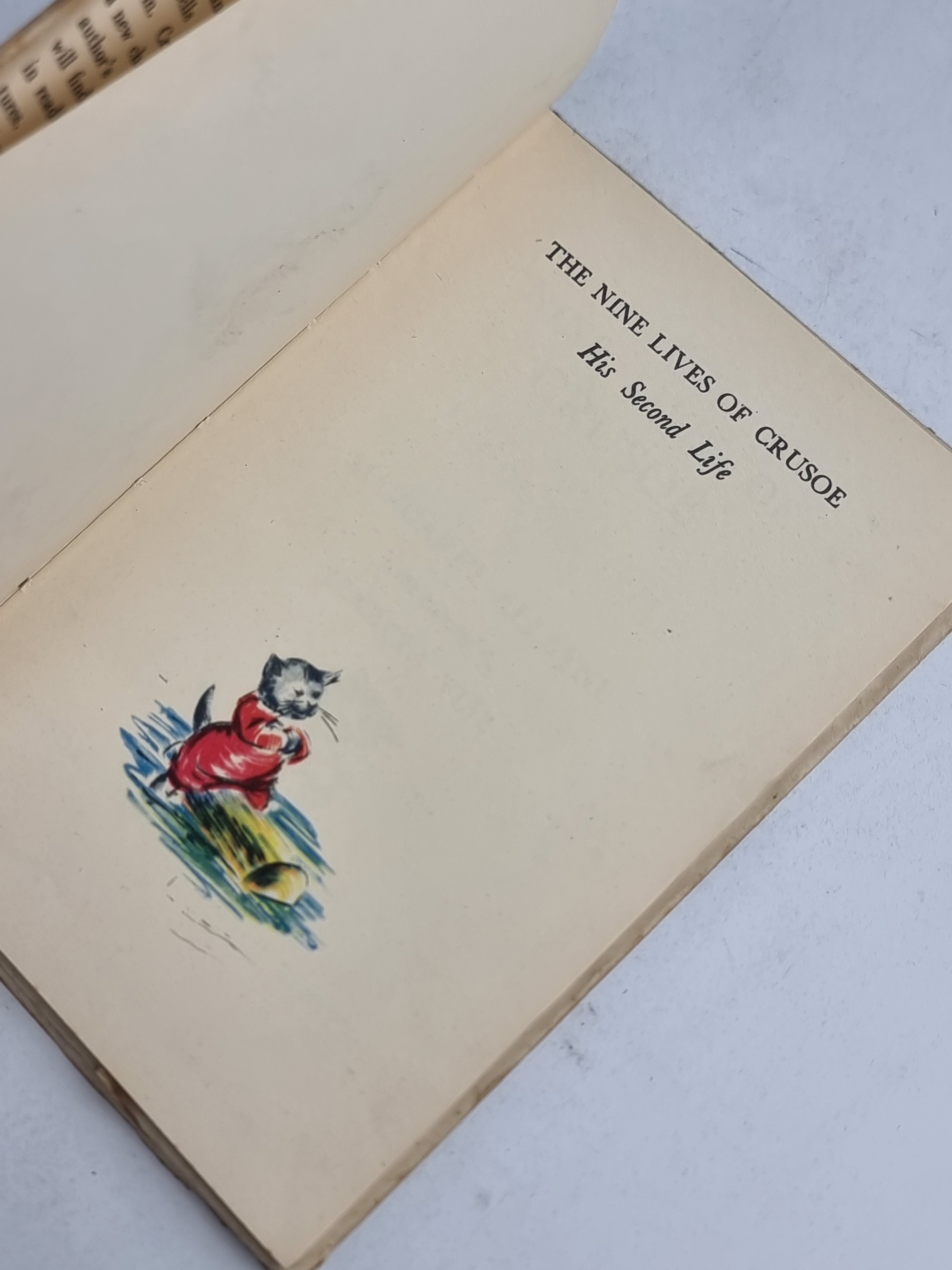 The Nine Lives of Crusoe: His Second Life, Margaret Alleyne — 1st Edition