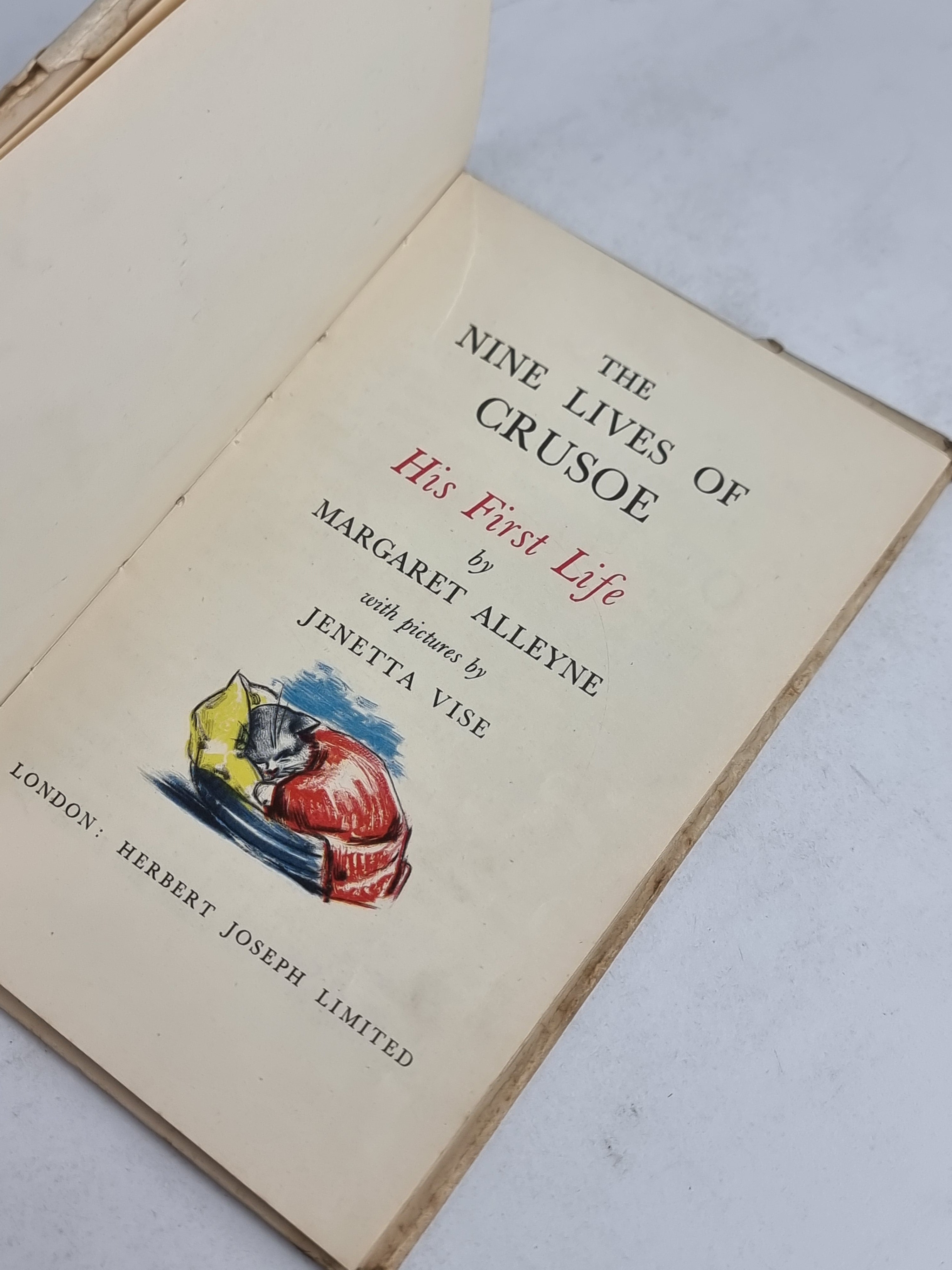 The Nine Lives of Crusoe: His First Life, Margaret Alleyne — 1st Edition