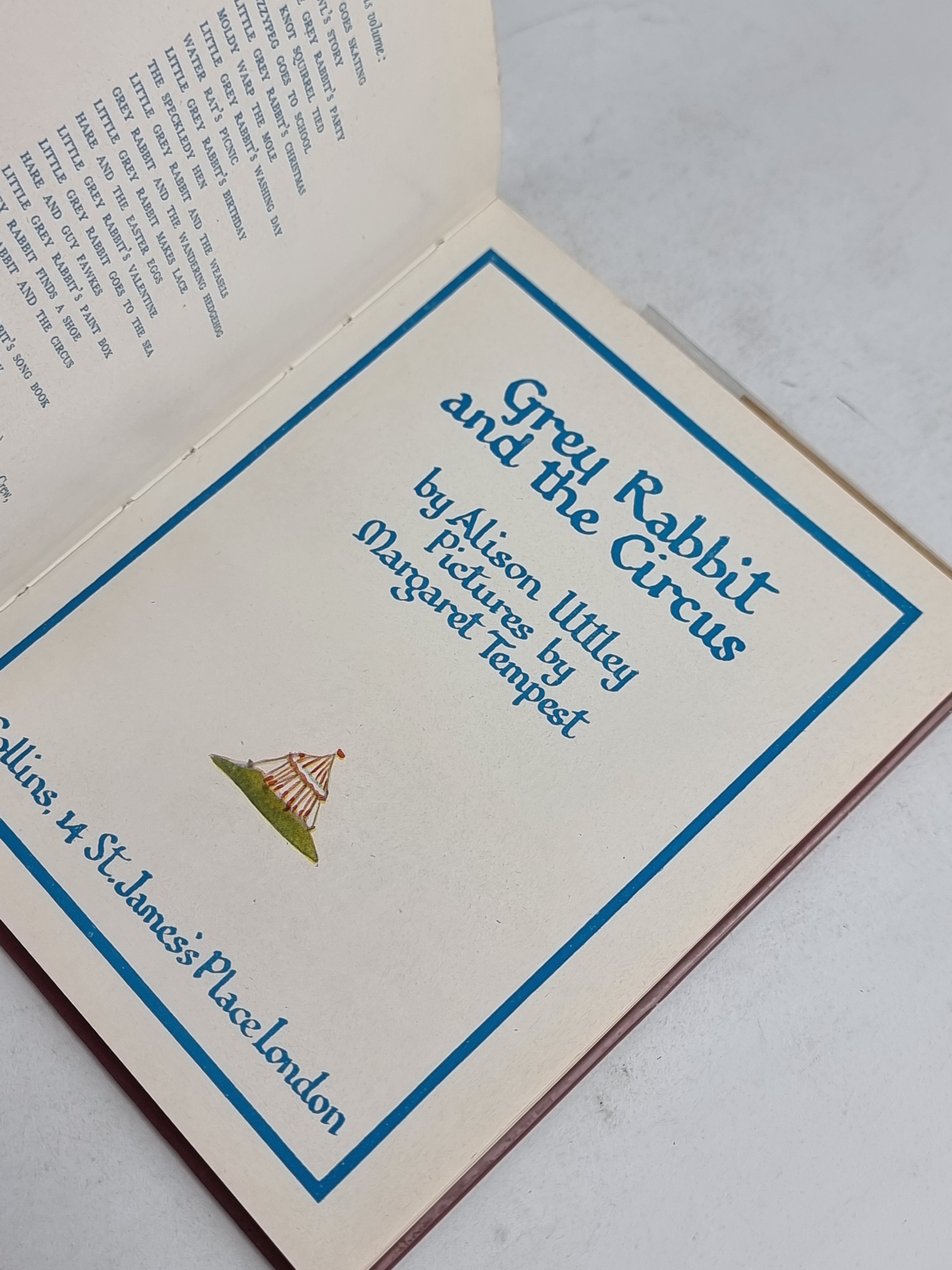 Grey Rabbit and the Circus, Alison Uttley — 1st Edition