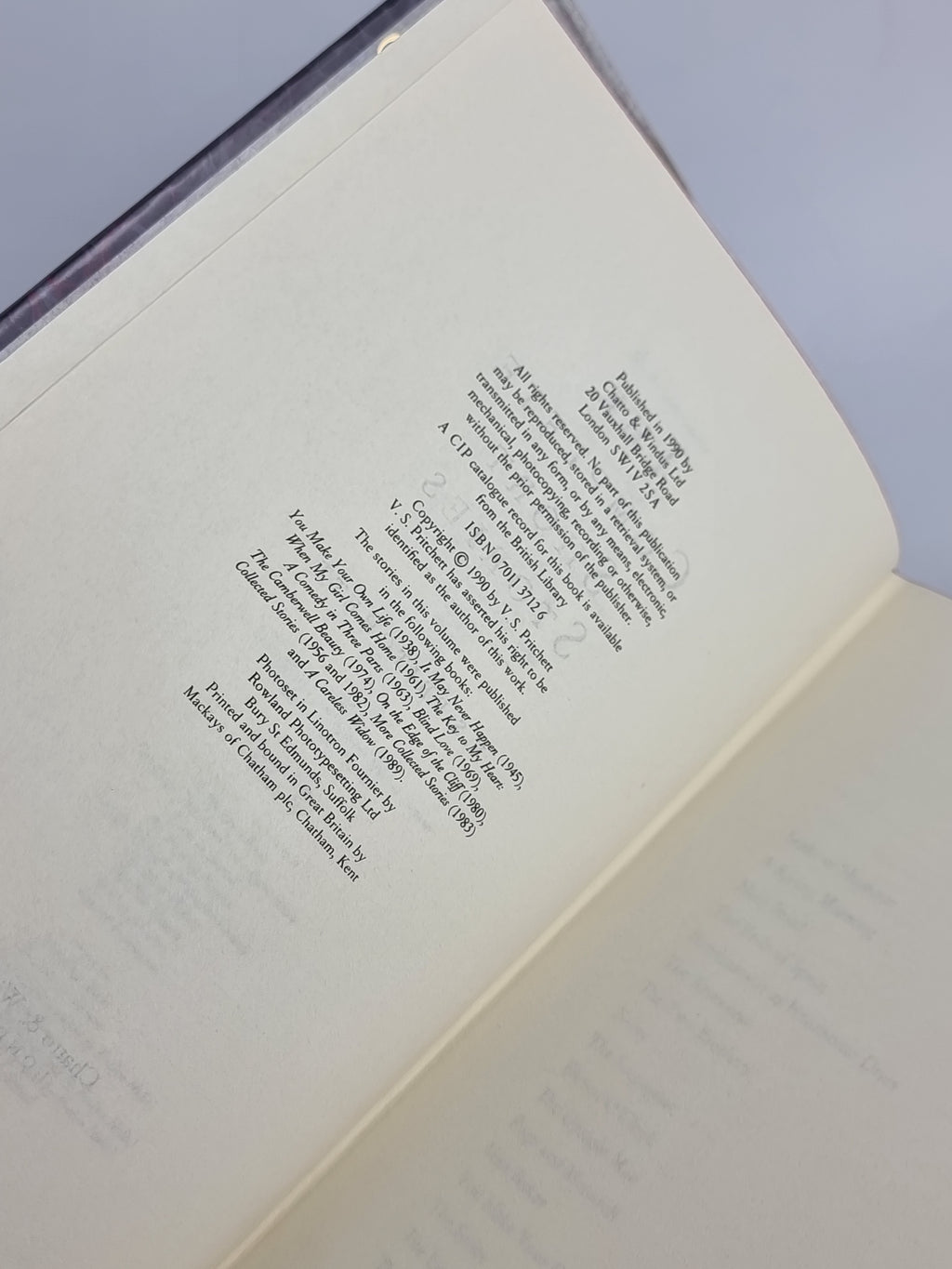 V. S. Pritchett, The Complete Short Stories — 1st Edition