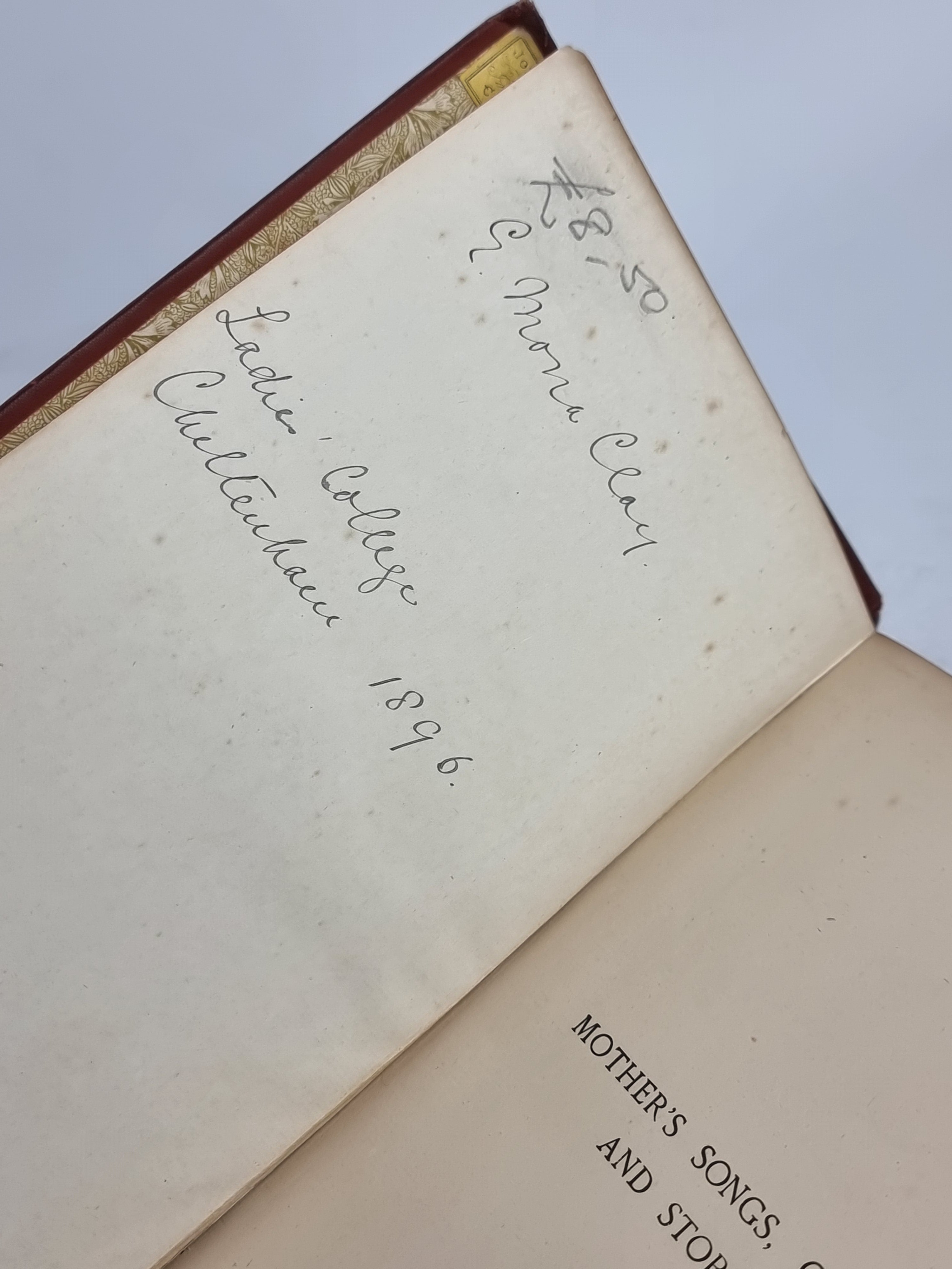 Mother's Songs, Games and Stories, Friedrich Fröbel — Stereotyped Edition
