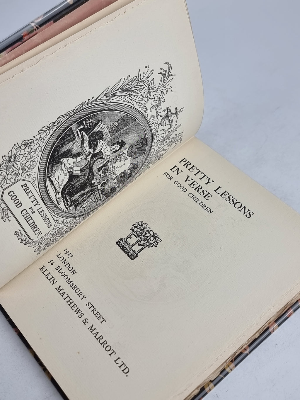 Pretty Lessons in Verse for Good Children, Sara Coleridge — 1927 Edition