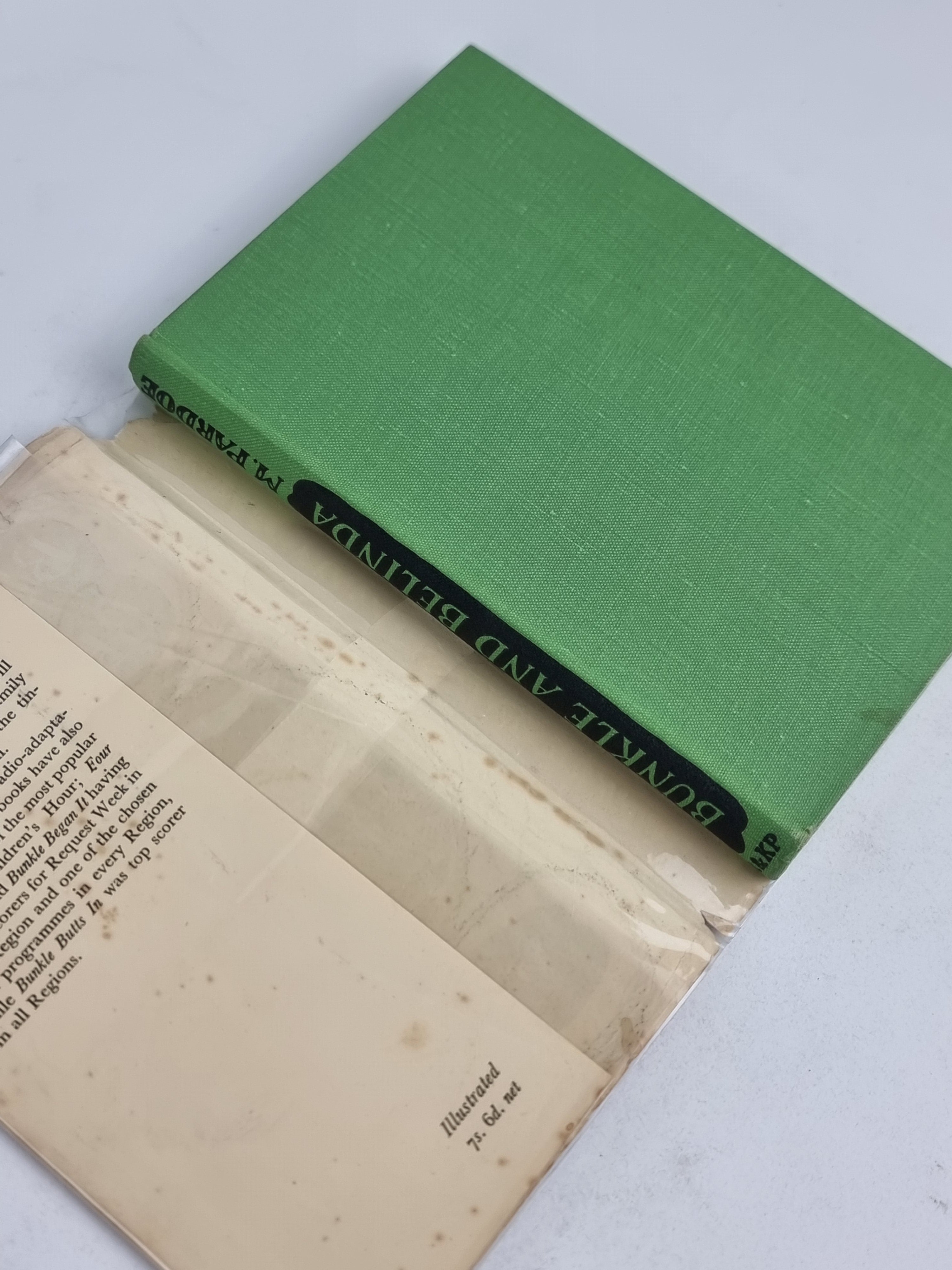 Bunkle and Belinda, M. Pardoe — 1st Edition