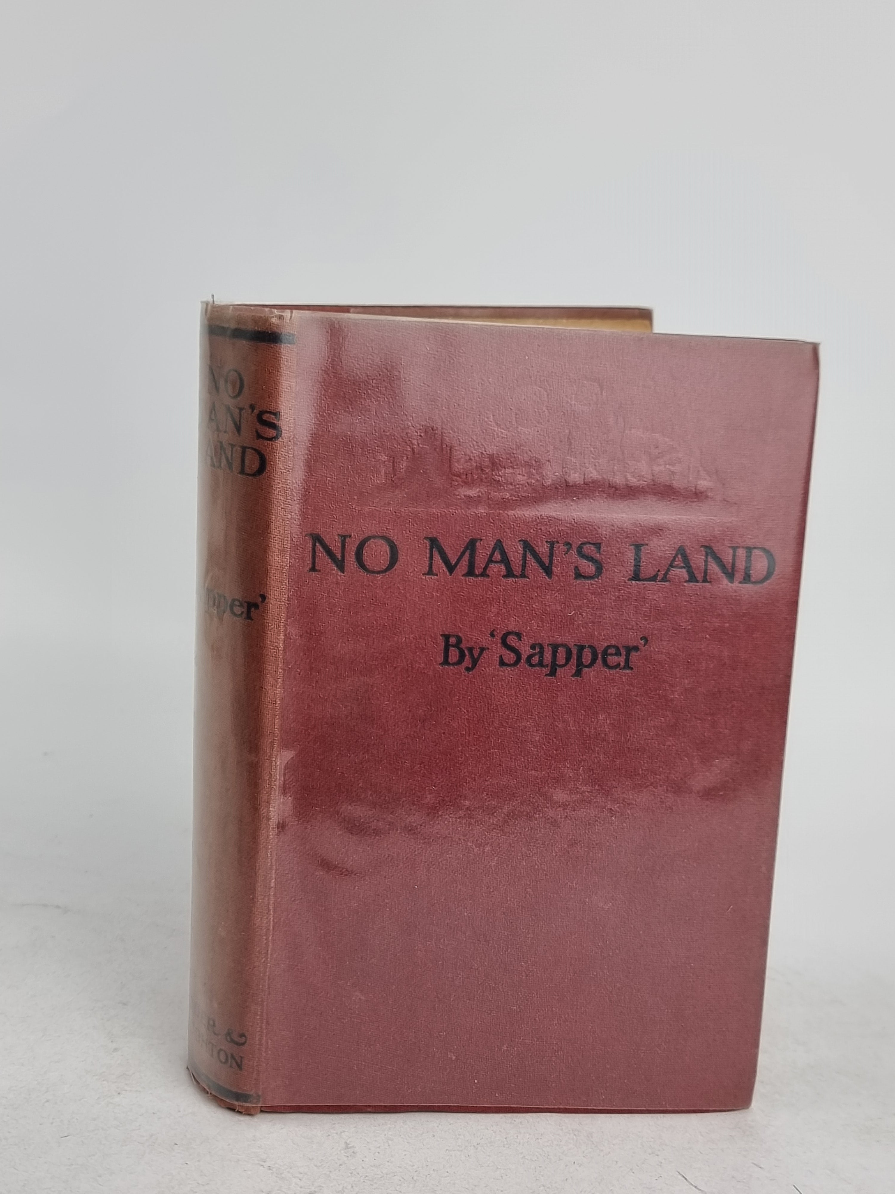 No Man's Land, 'Sapper' (Herman Cyril McNeile) — 1st Edition