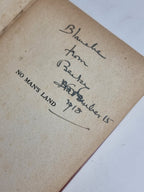 No Man's Land, 'Sapper' (Herman Cyril McNeile) — 1st Edition