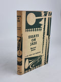 Essays on Jazz, Burnett James — 1st Jazz Book Club Edition