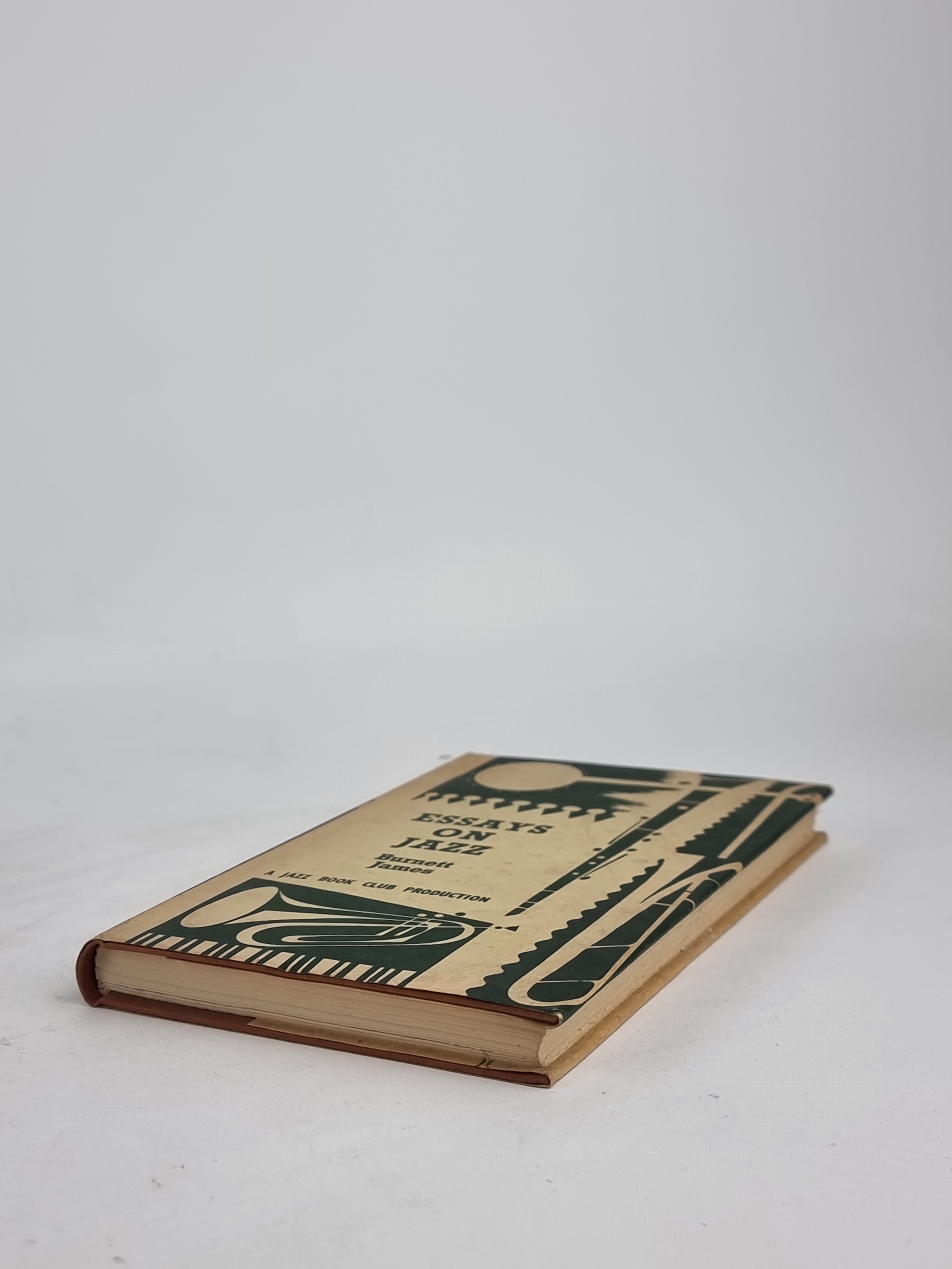 Essays on Jazz, Burnett James — 1st Jazz Book Club Edition