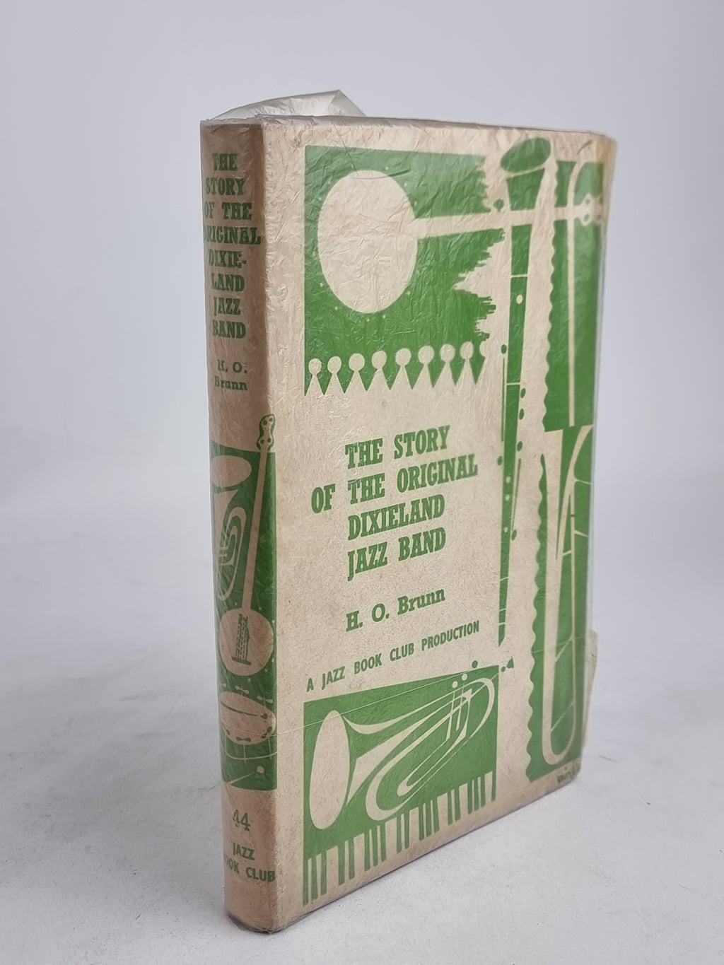 The Story of the Original Dixieland Jazz Band, H. O. Brunn — Jazz Book Club Ed