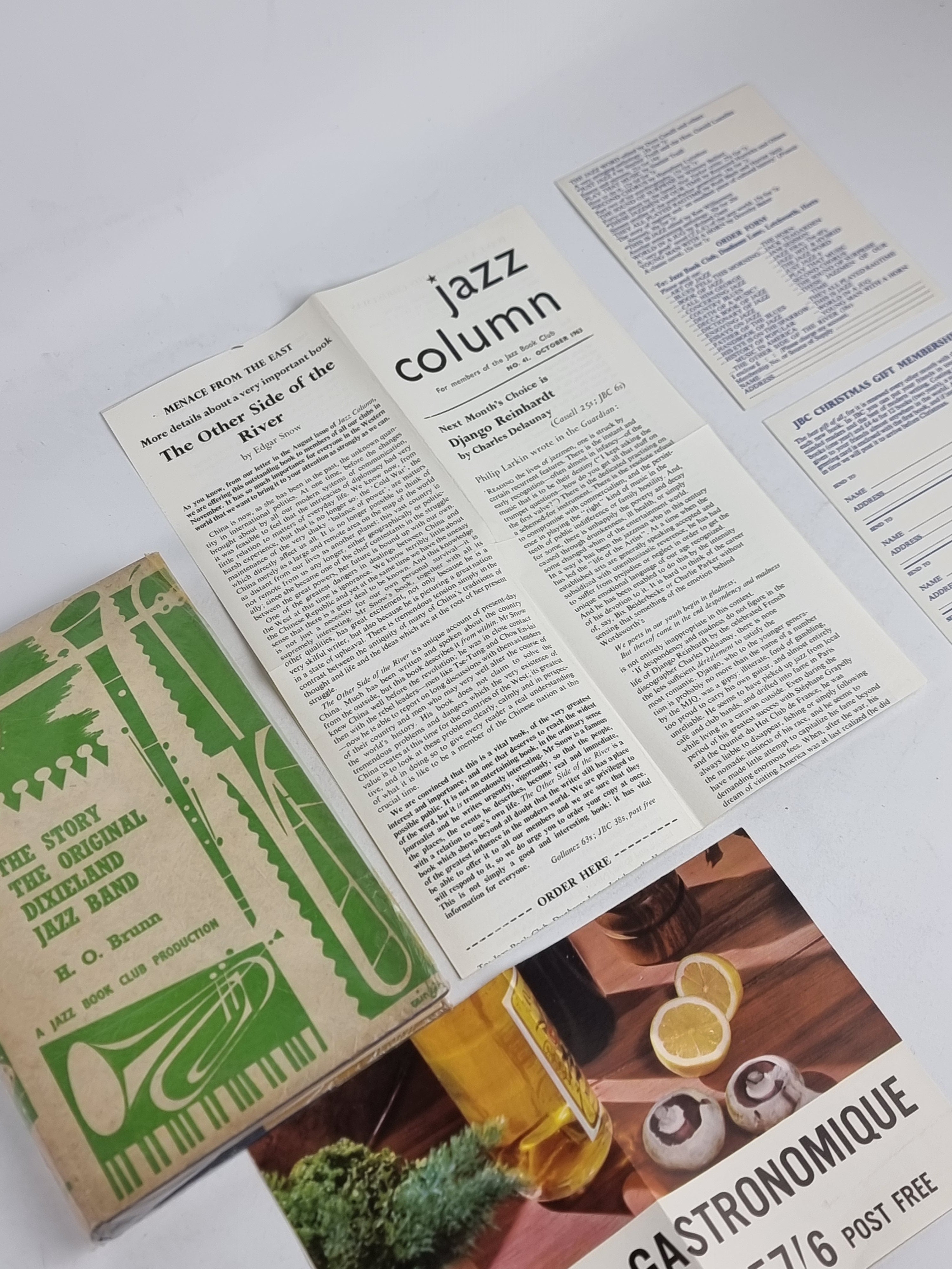 The Story of the Original Dixieland Jazz Band, H. O. Brunn — Jazz Book Club Ed
