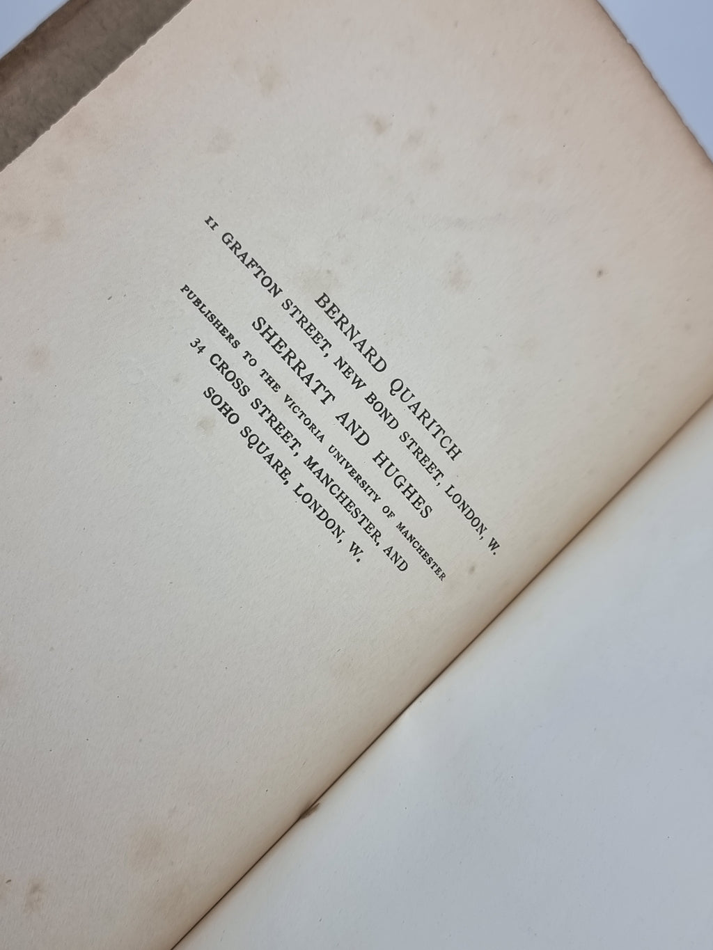 The John Rylands Library Manchester: A Brief Historical Description of the Library and Its Contents