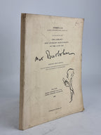 Catalogue of the Library and Literary Manuscripts of the Late Sir Max Beerbohm, Sotheby & Co.