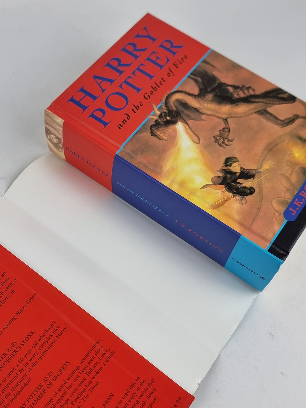 Harry Potter and the Goblet of Fire, J.K. Rowling — 1st Edition