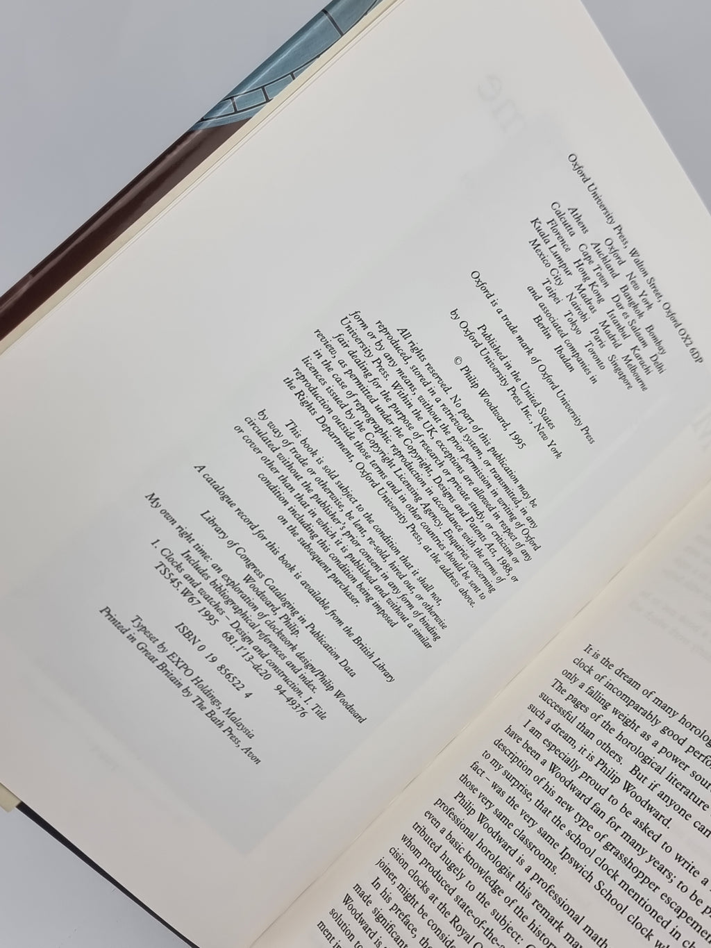 My Own Right Time: An Exploration of Clockwork Design, Philip Woodward