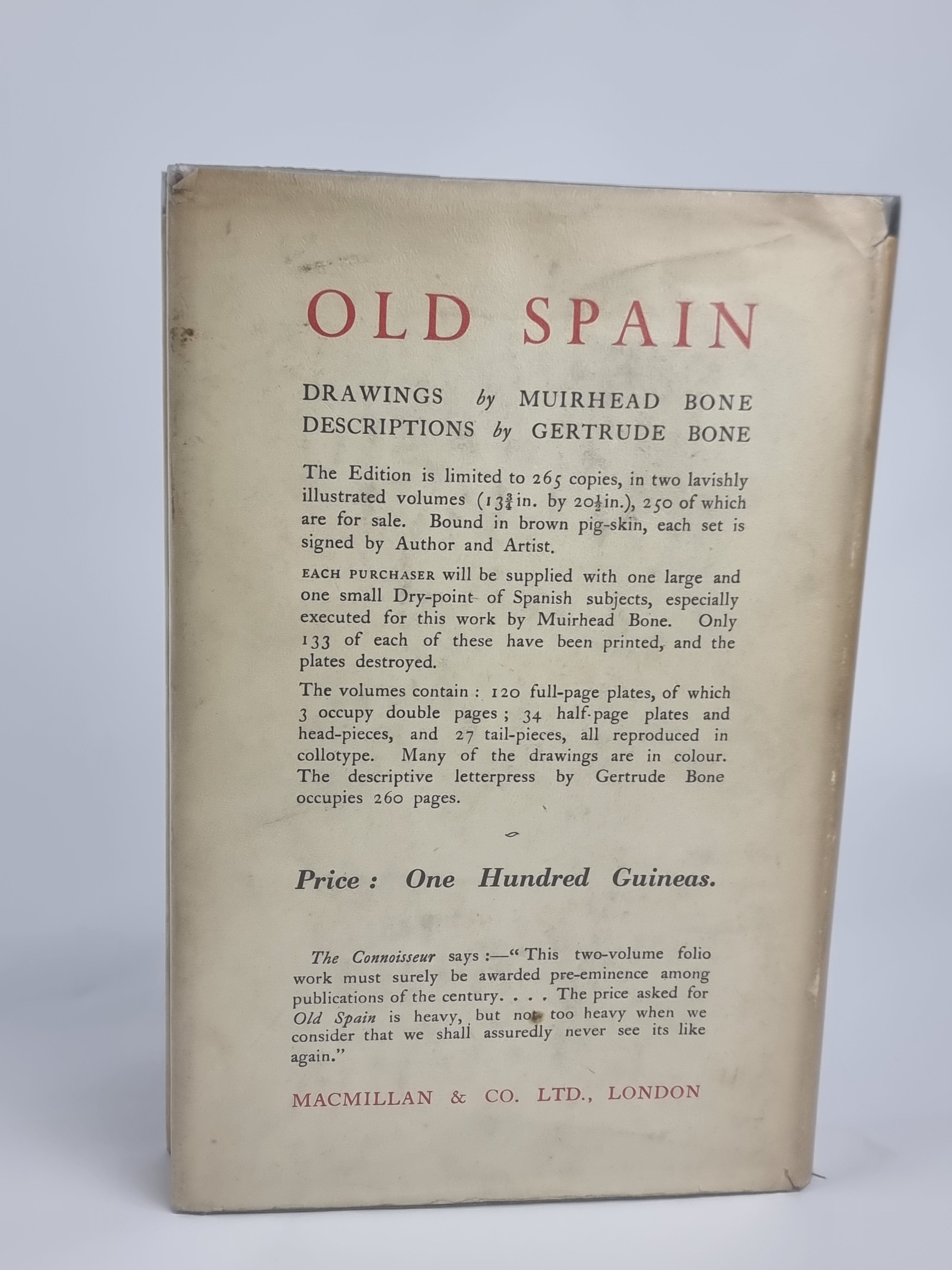 Days in Old Spain, by Gertrude Bone — 1st Edition