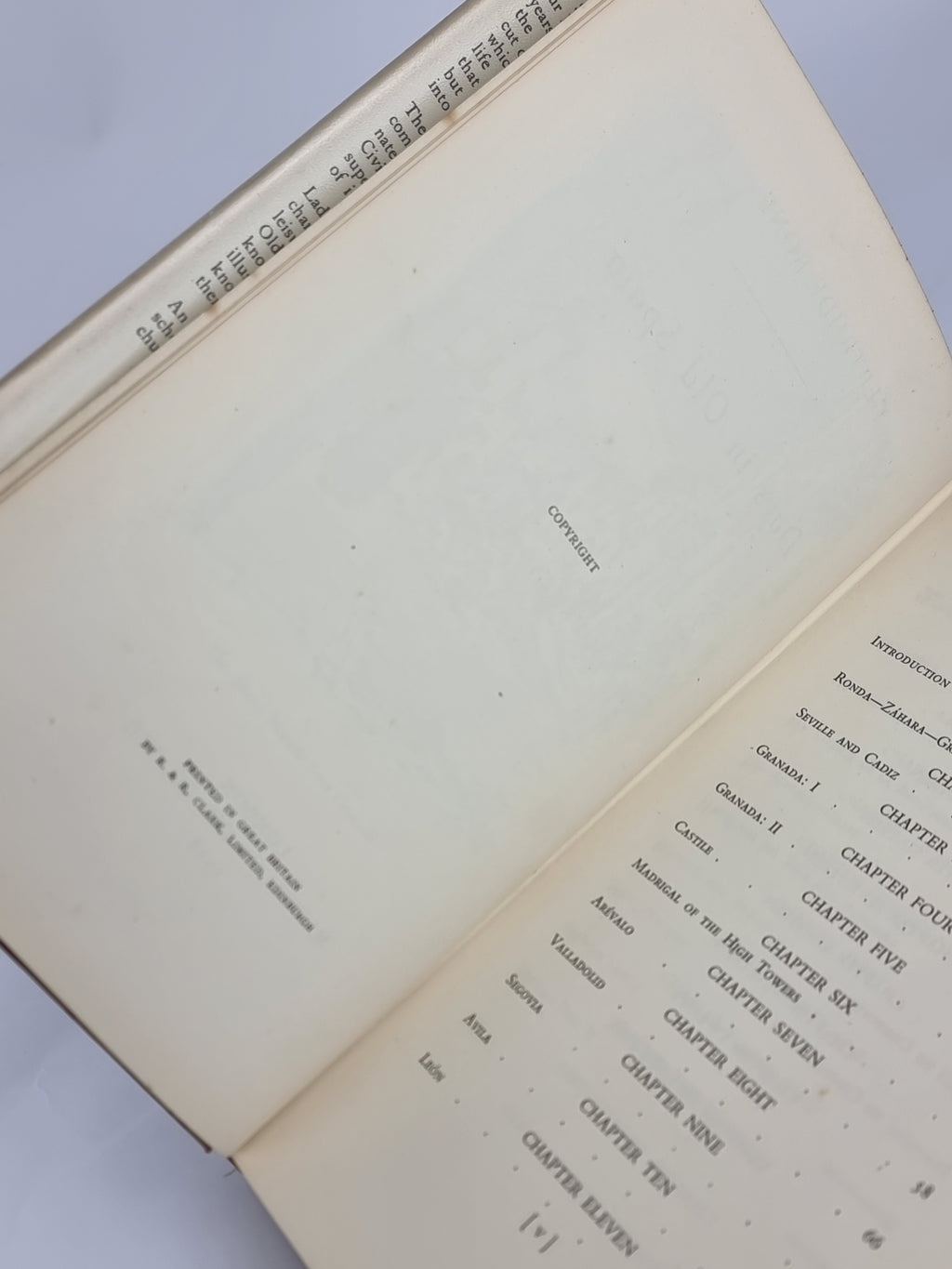 Days in Old Spain, by Gertrude Bone — 1st Edition