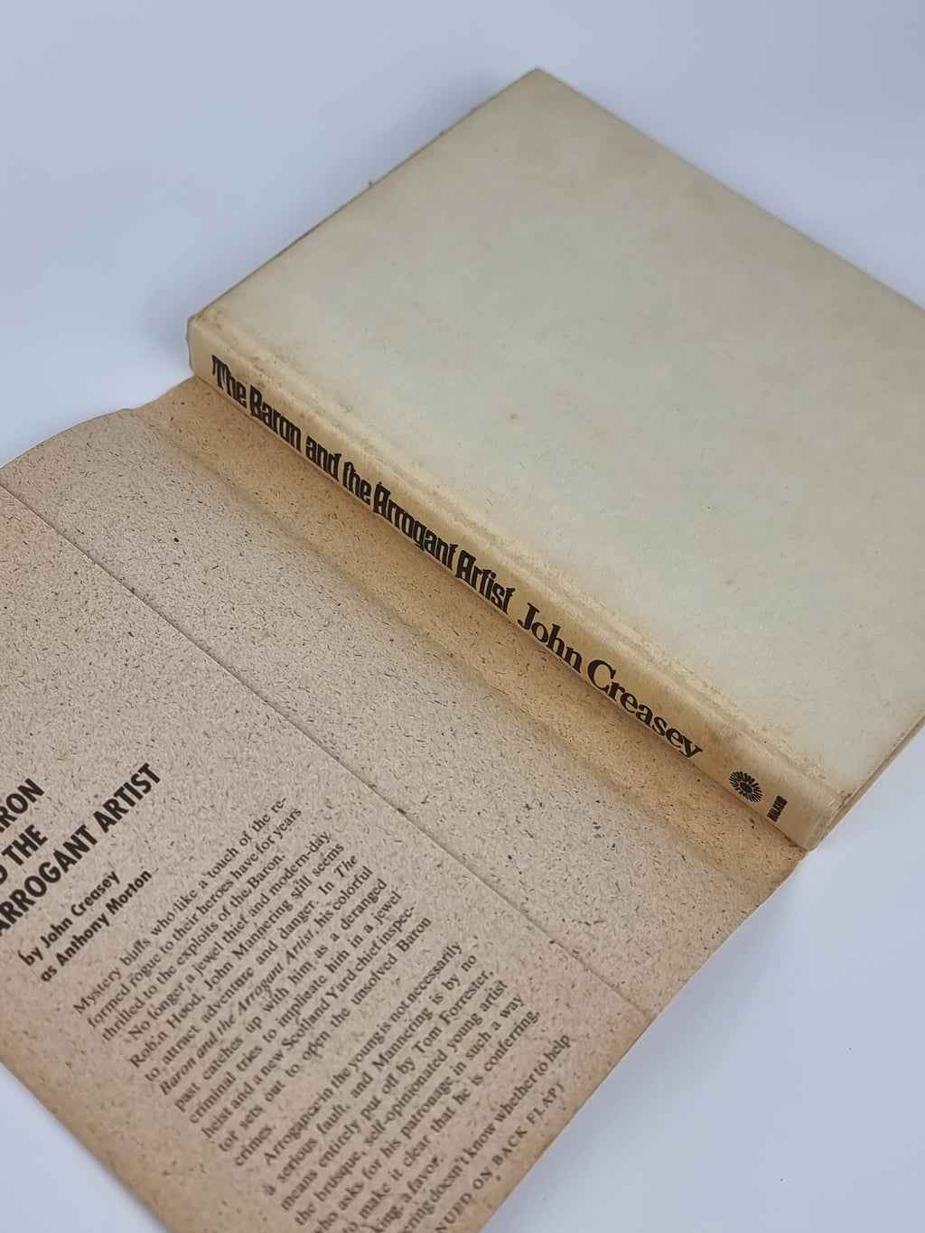 The Baron and the Arrogant Artist, John Creasey as Anthony Morton — 1st US Ed