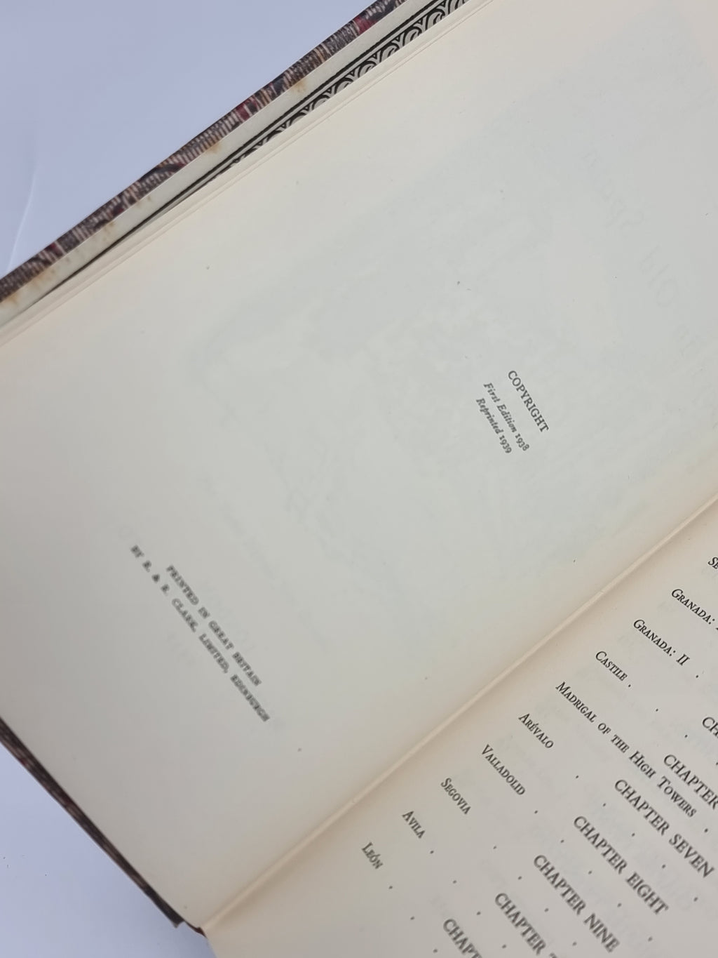 Days in Old Spain, Gertrude Bone — 2nd Impression