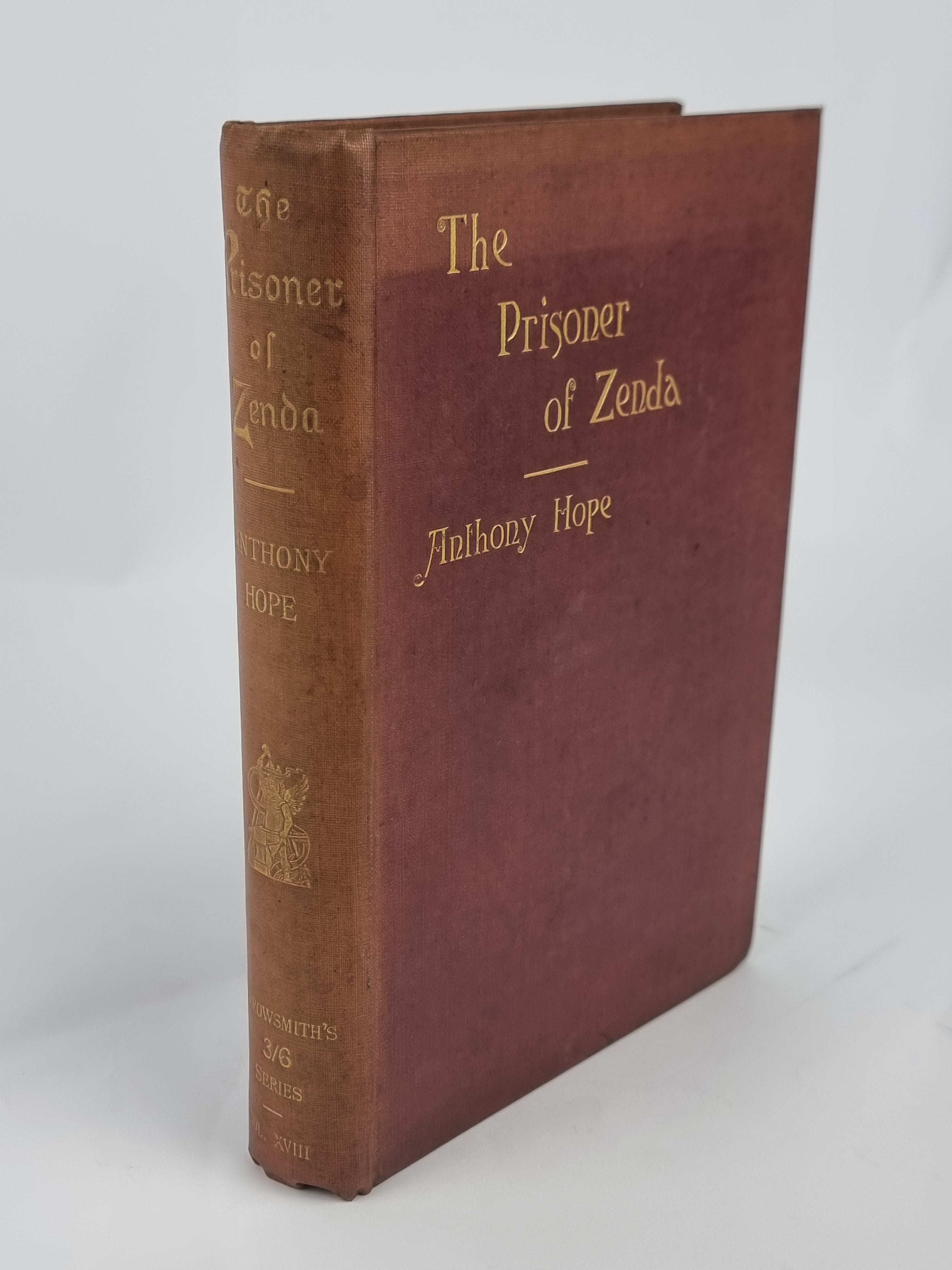 The Prisoner of Zenda, Anthony Hope — 1st Edition, Early Issue