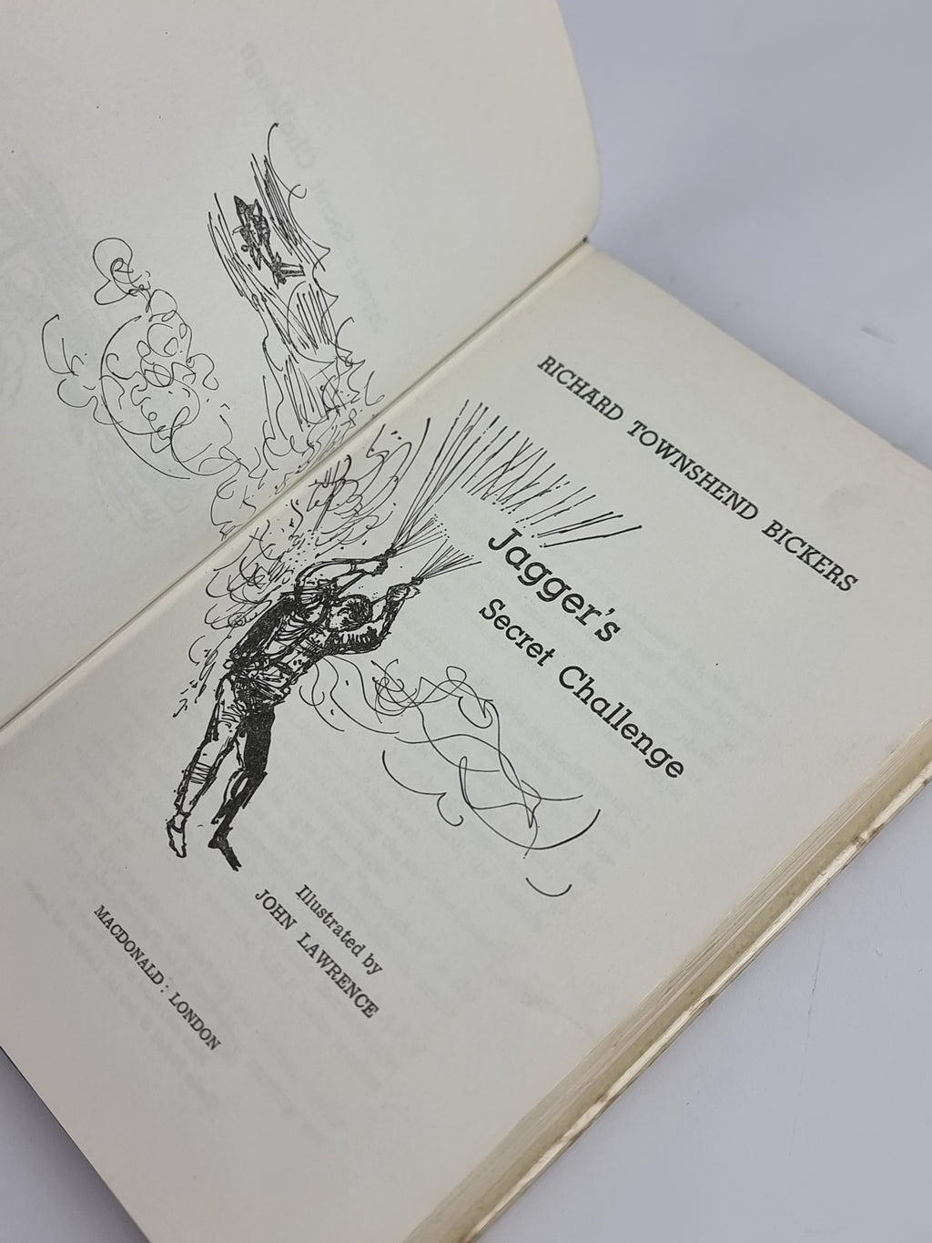 Jagger's Secret Challenge, Richard Townshend Bickers — 1st Edition