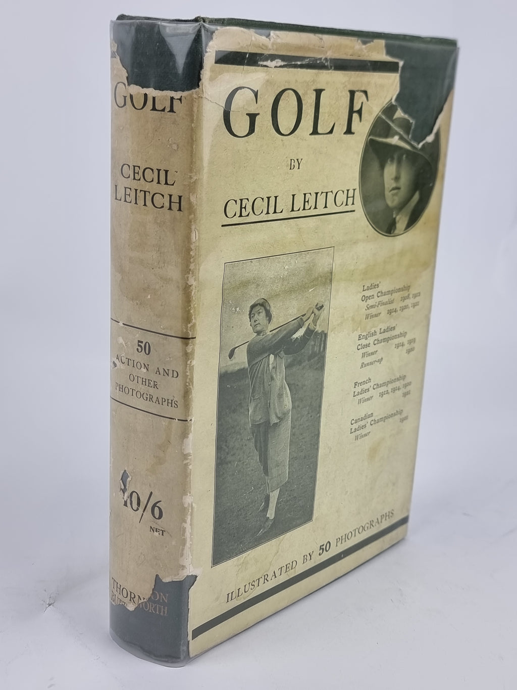 Golf, Cecil Leitch — 1st Edition