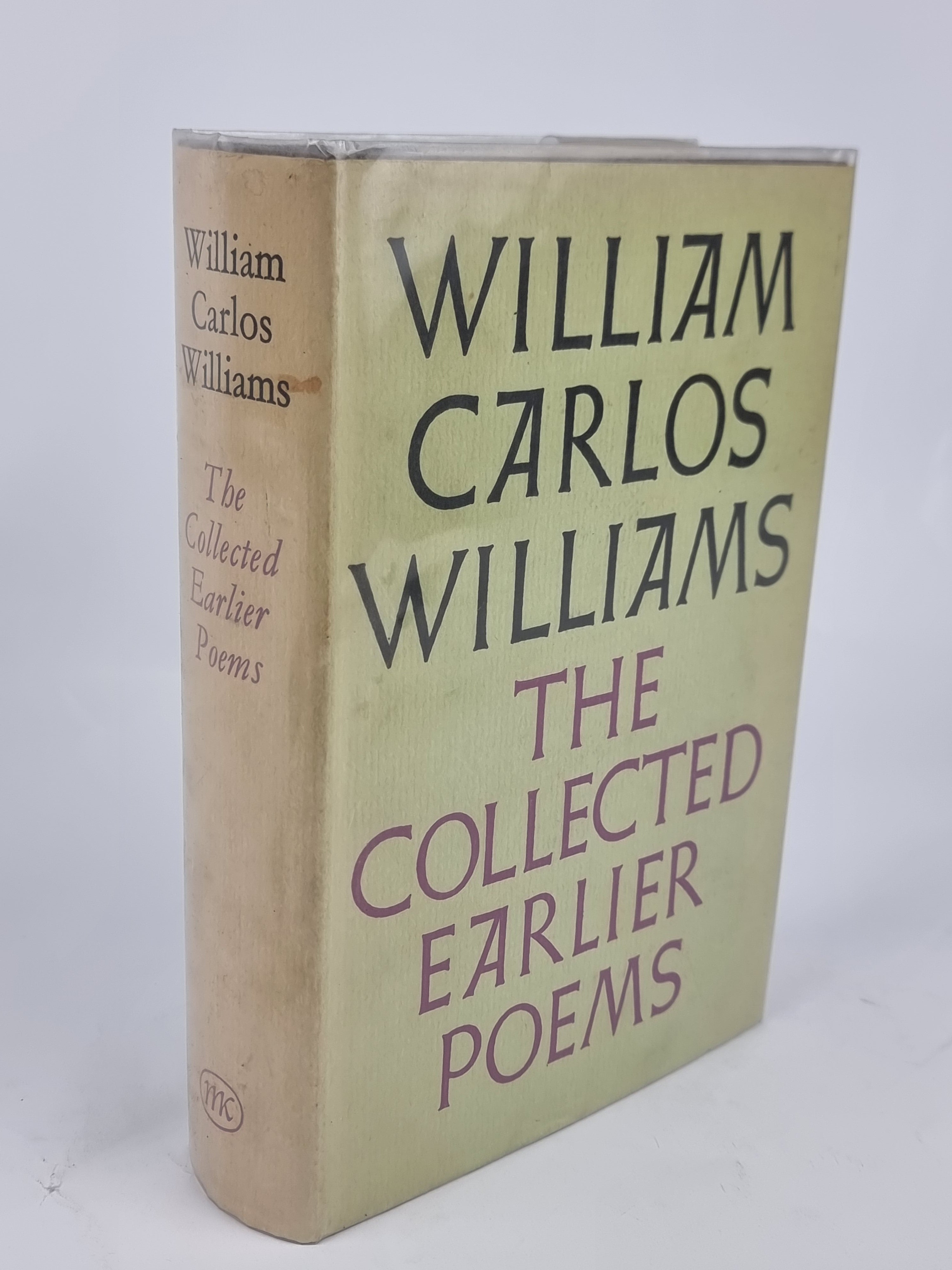 The Collected Earlier Poems, William Carlos Williams — 2nd Printing