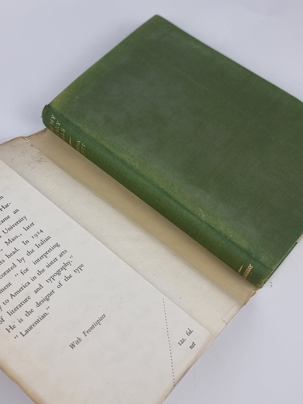 From My Library Walls: A Kaleidoscope of Memories, William Dana Orcutt — 1st Ed