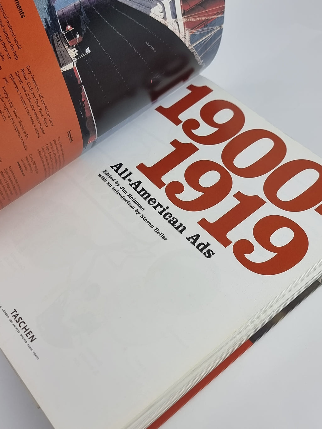 All-American Ads 1900-1919, Edited by Jim Heimann — First Taschen Flexicover