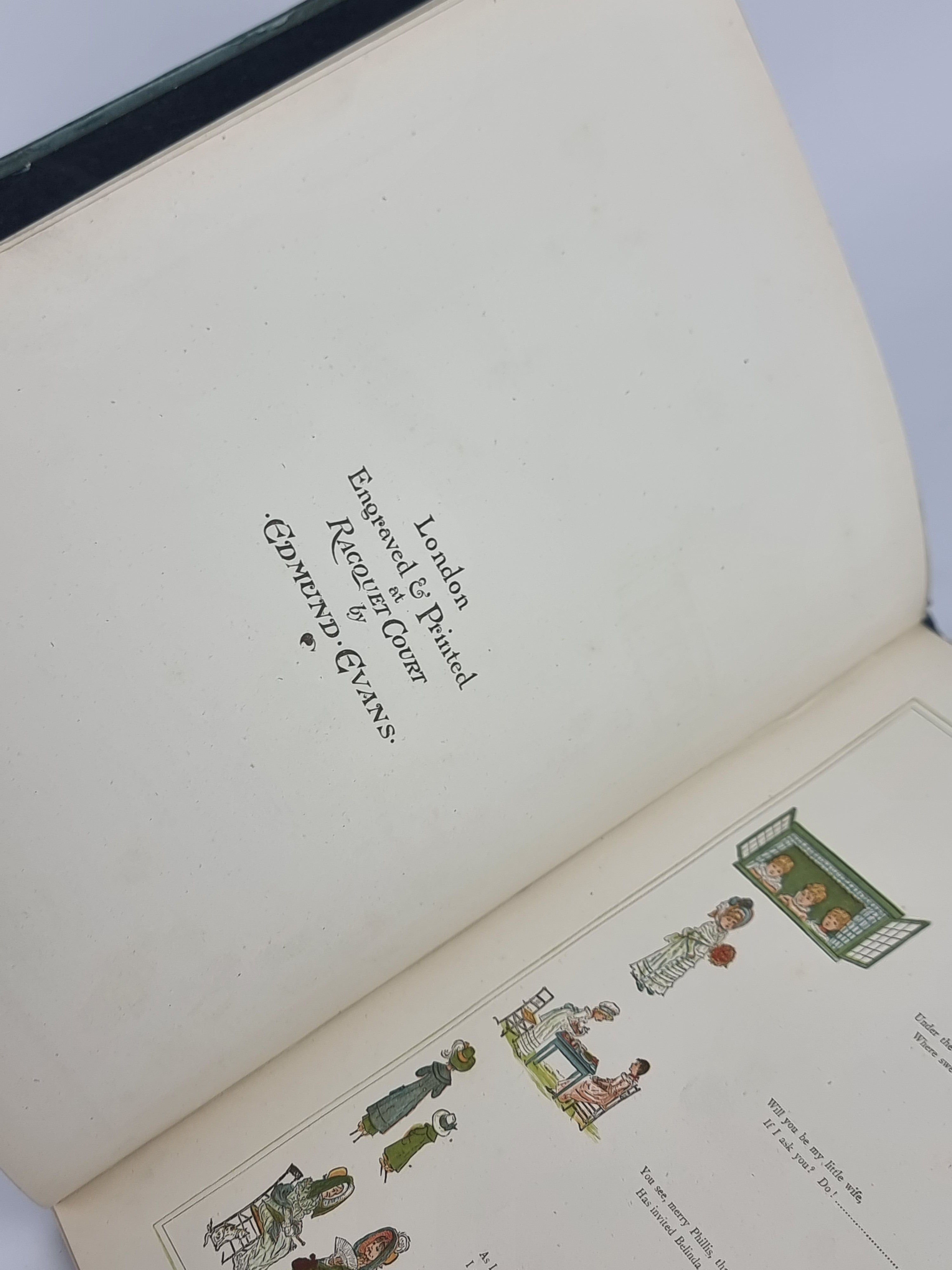 Under the Window: Pictures & Rhymes for Children, Kate Greenaway — 1st Ed