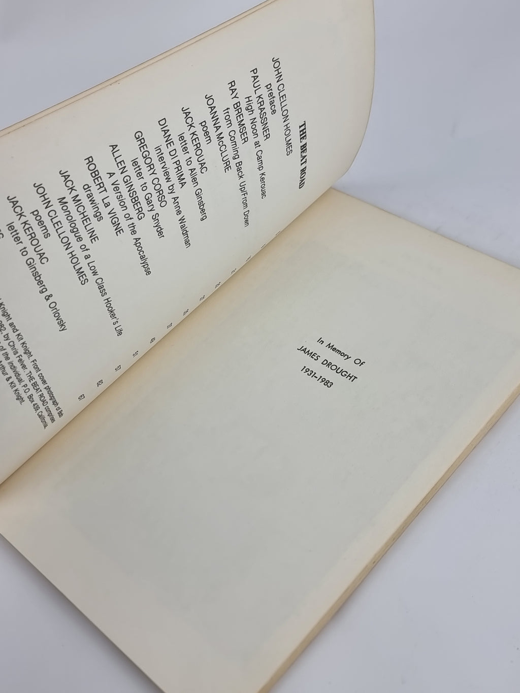 The Beat Road; Edited by Arthur and Kit Knight — 1st Edition