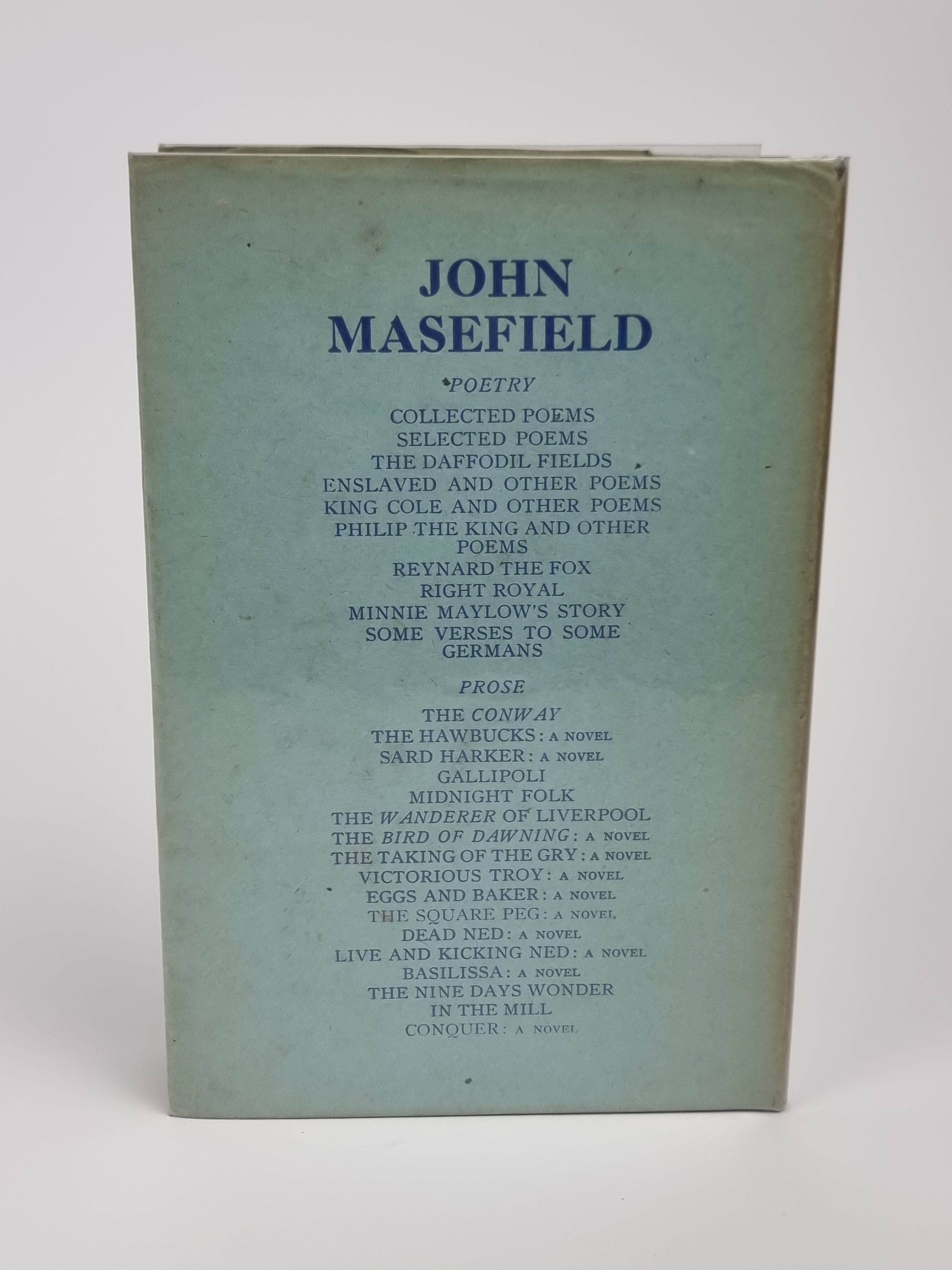 Gautama The Enlightened & Other Verse, John Masefield — 1st Edition