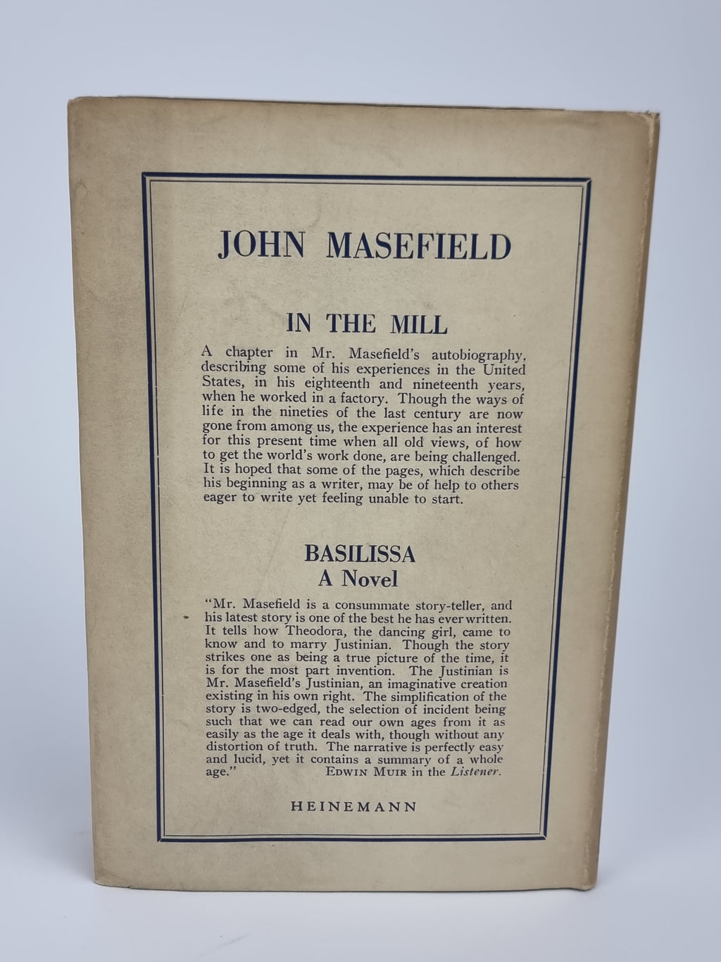 The Nine Days Wonder (The Operation Dynamo), John Masefield — 1st Edition