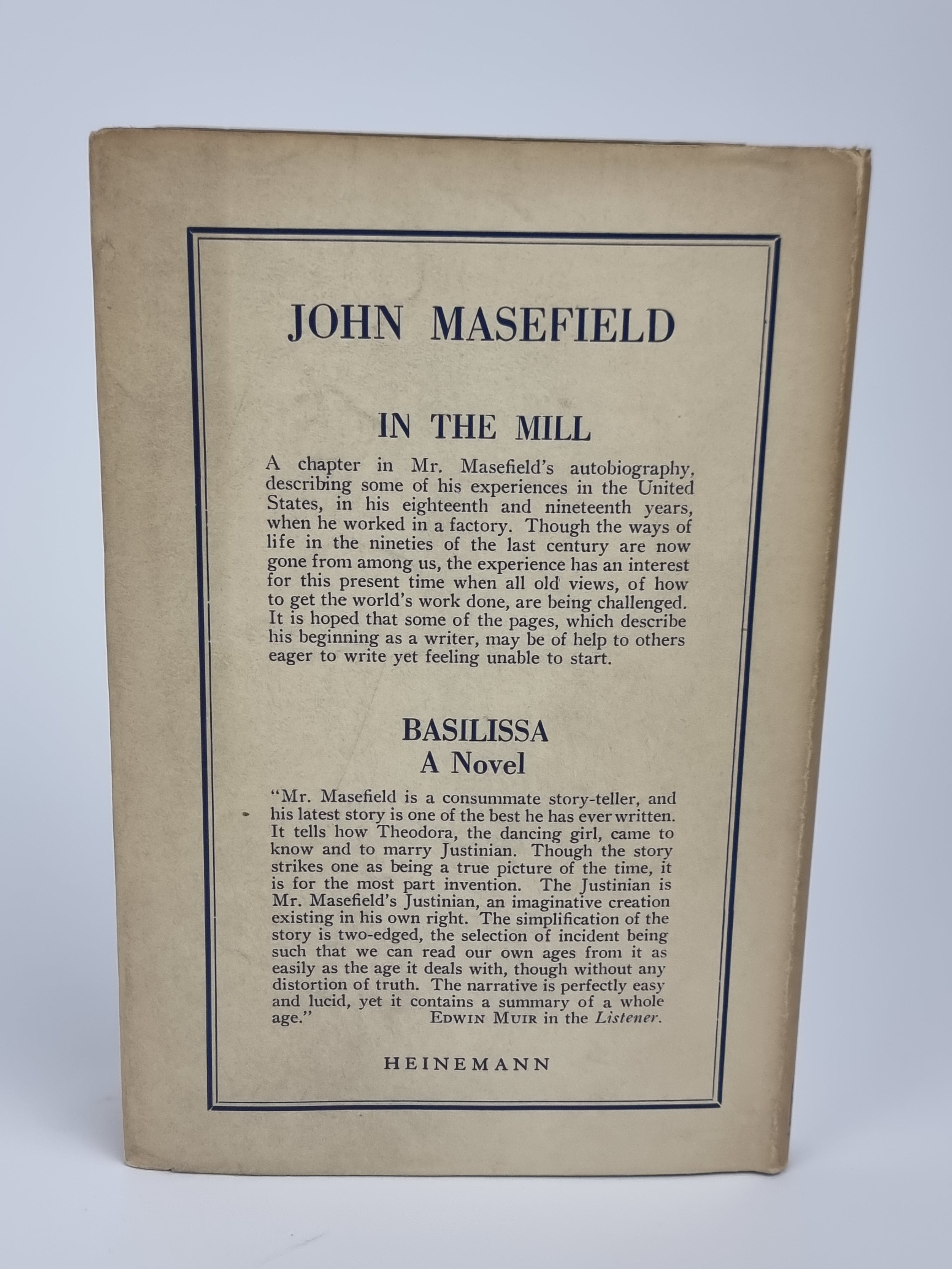 The Nine Days Wonder (The Operation Dynamo), John Masefield — 1st Edition