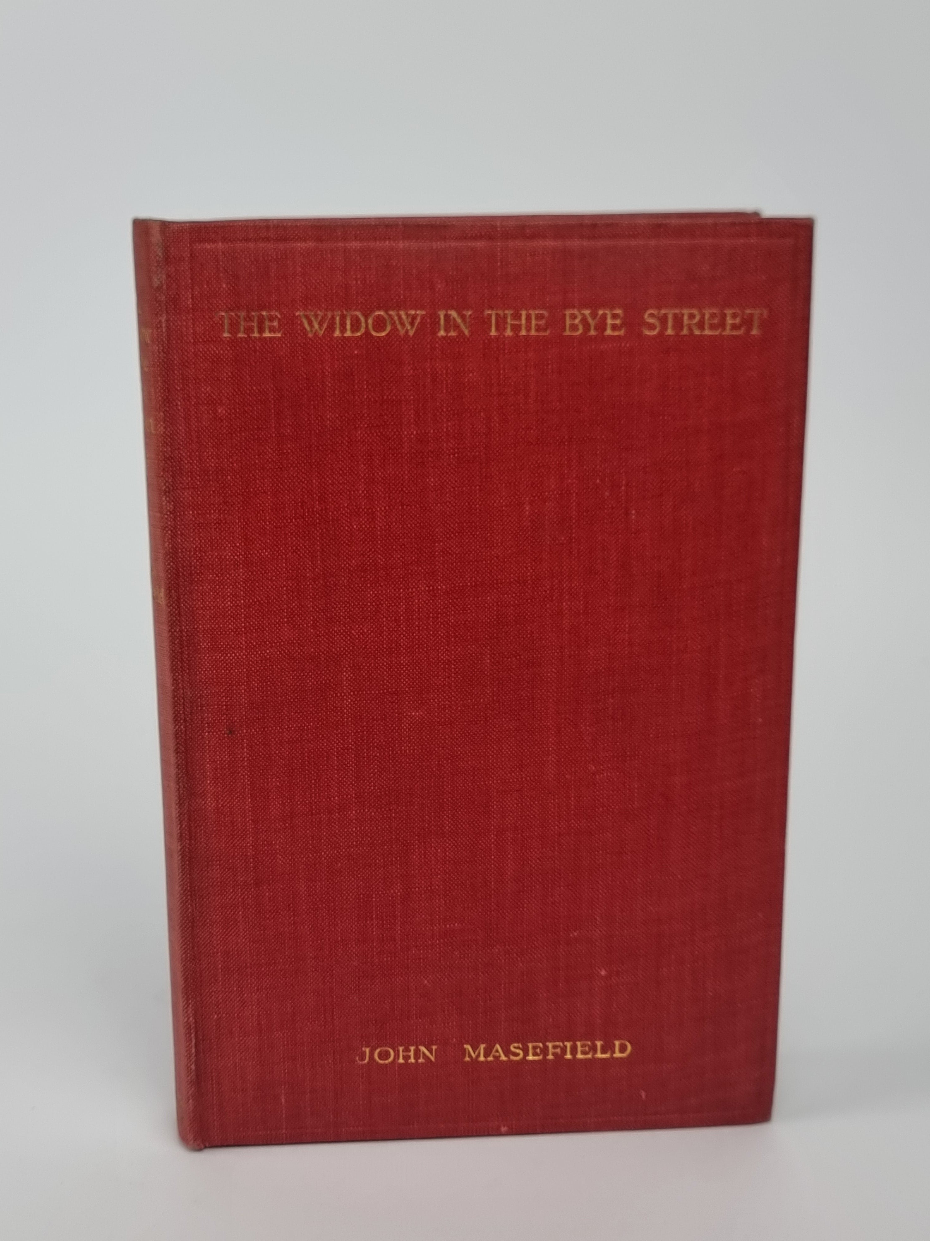 The Widow in the Bye Street, John Masefield — 1st Edition