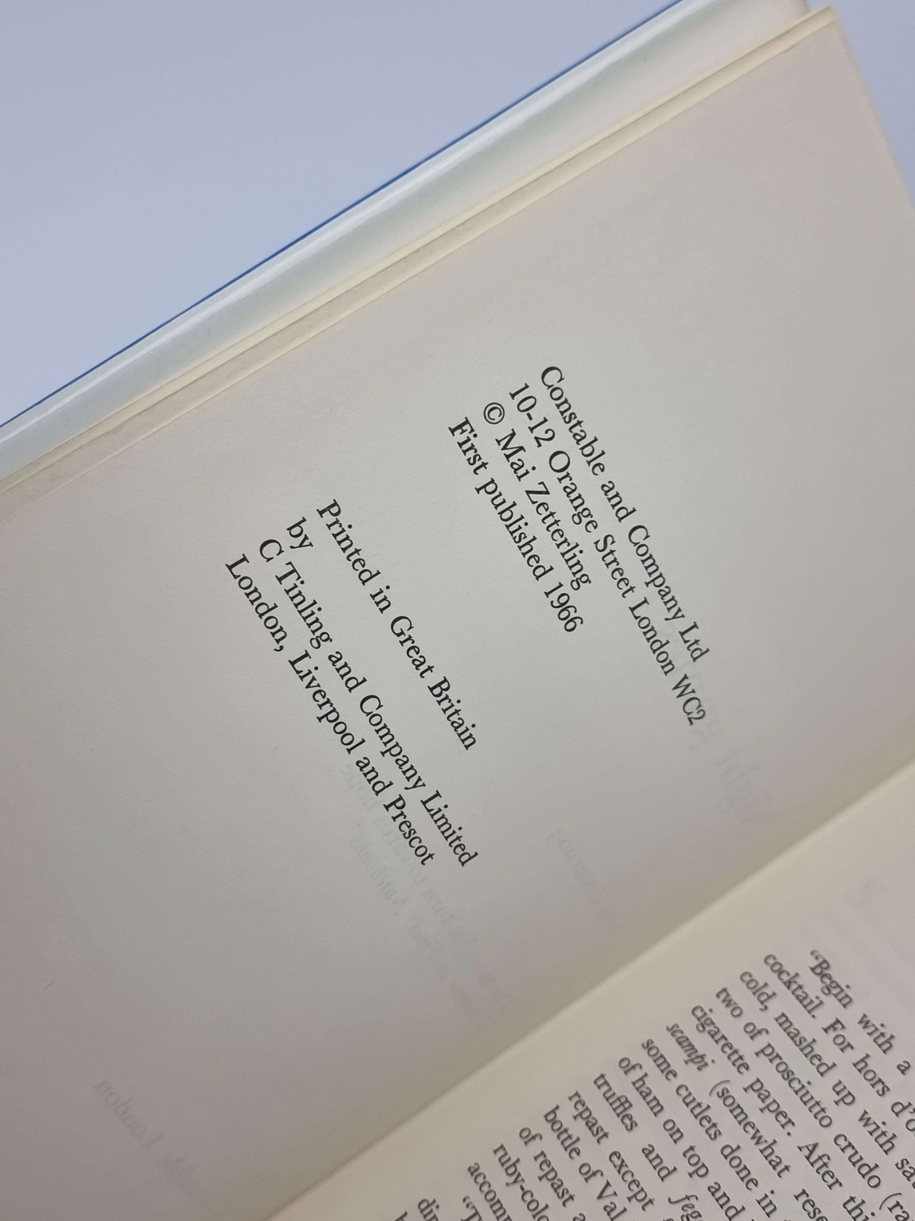 Night Games, Mai Zetterling — 1st Edition