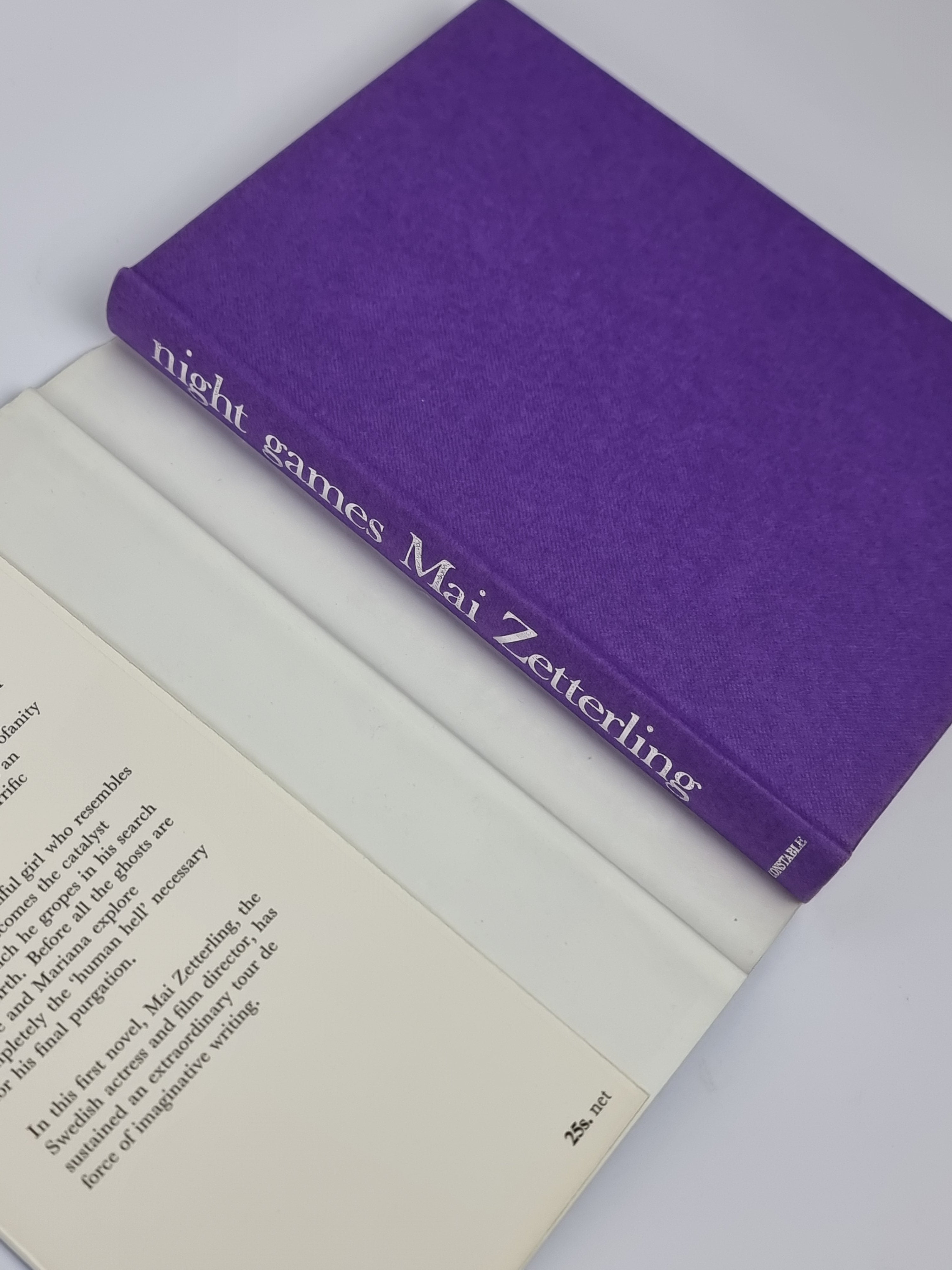 Night Games, Mai Zetterling — 1st Edition