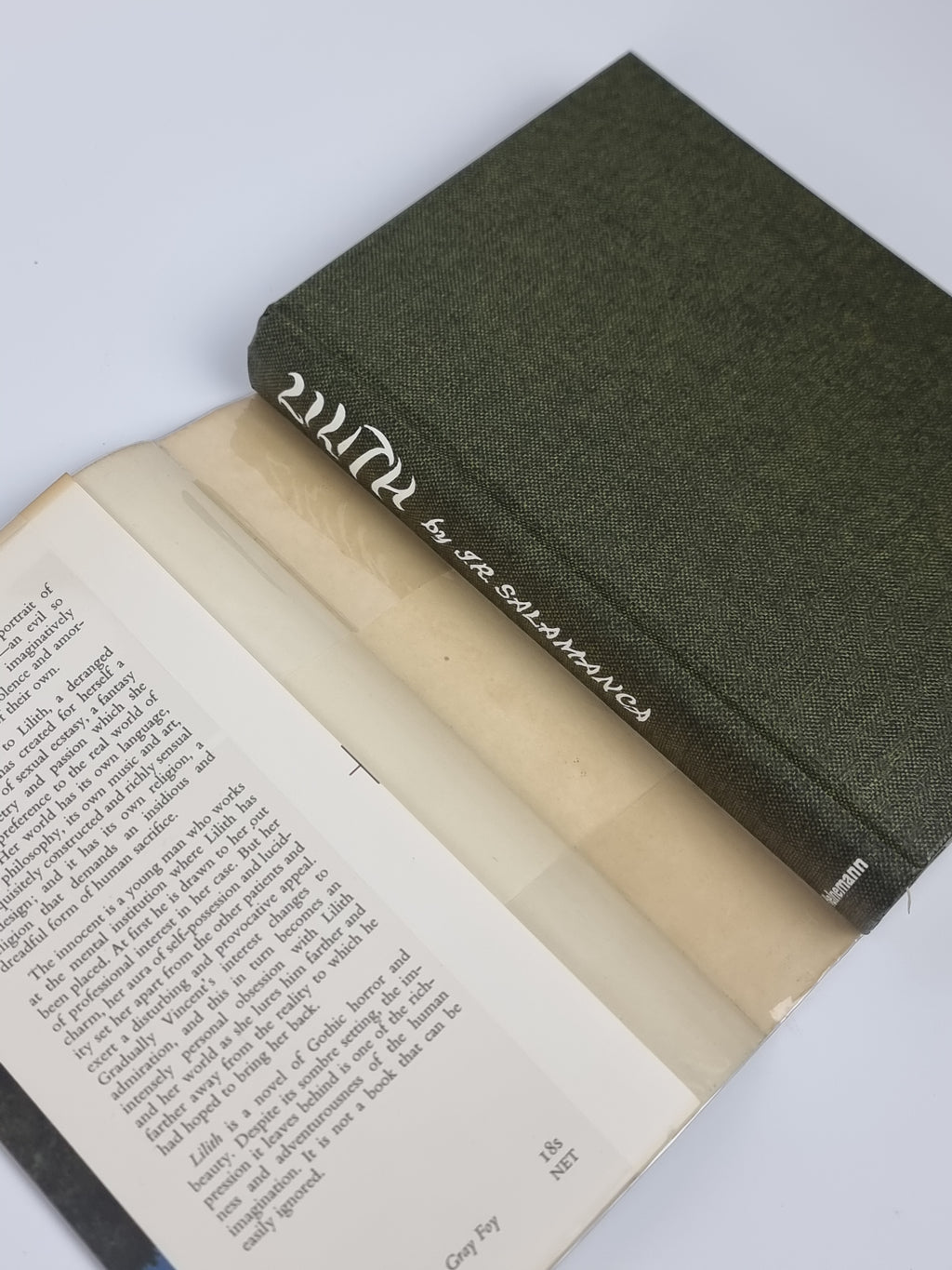 Lilith, J. R. Salamanca — 1st UK Edition