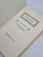 Confirmation, Gianni Segre — 1st English Edition