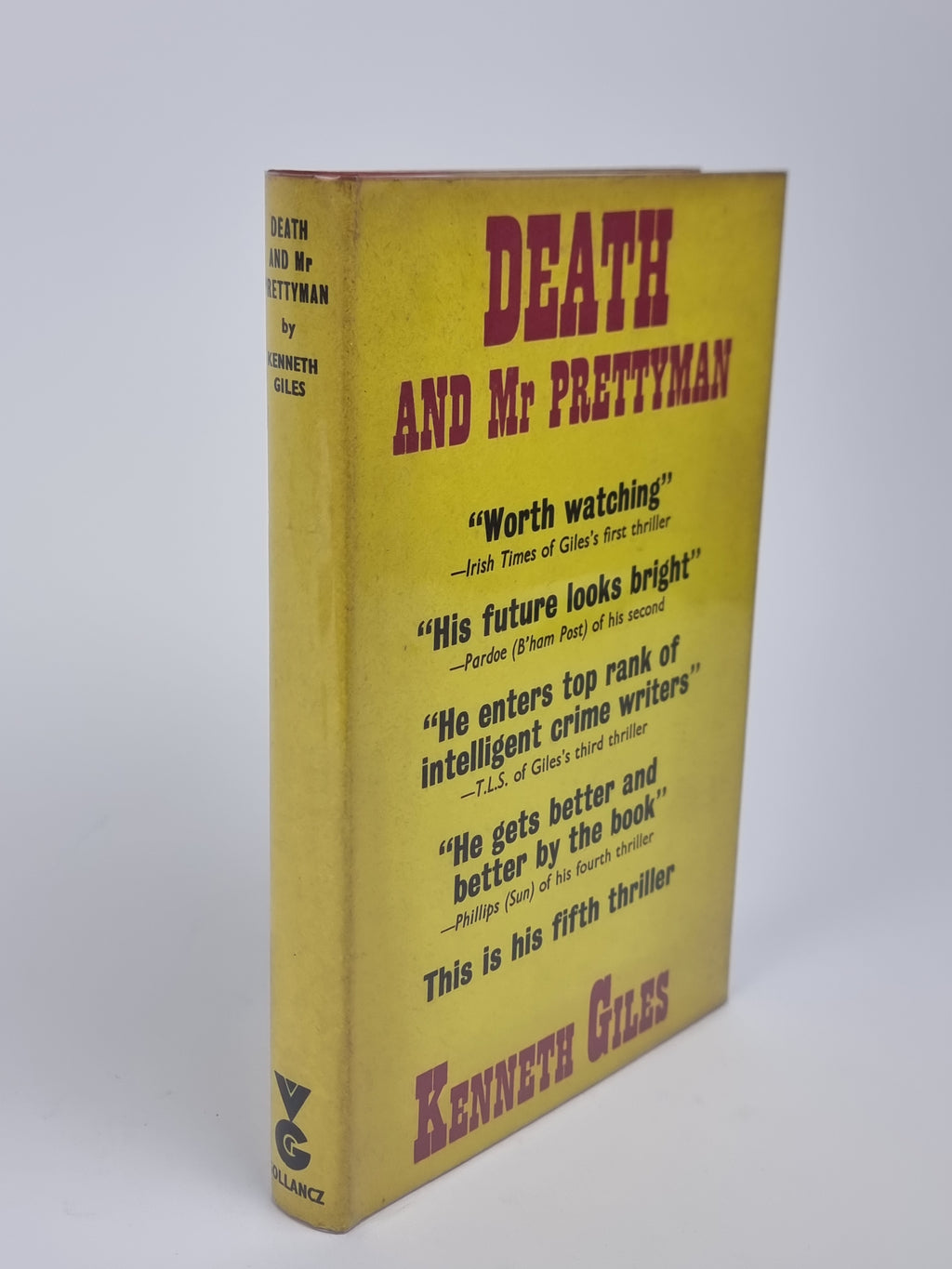 Death and Mr Prettyman, Kenneth Giles — 1st Edition