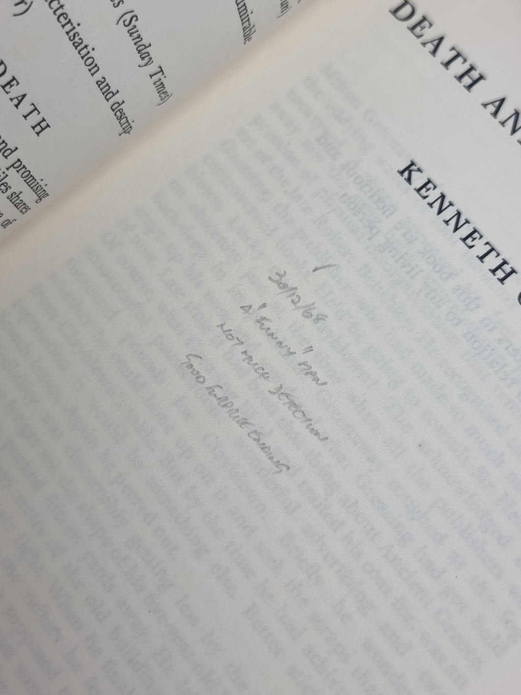 Death and Mr Prettyman, Kenneth Giles — 1st Edition