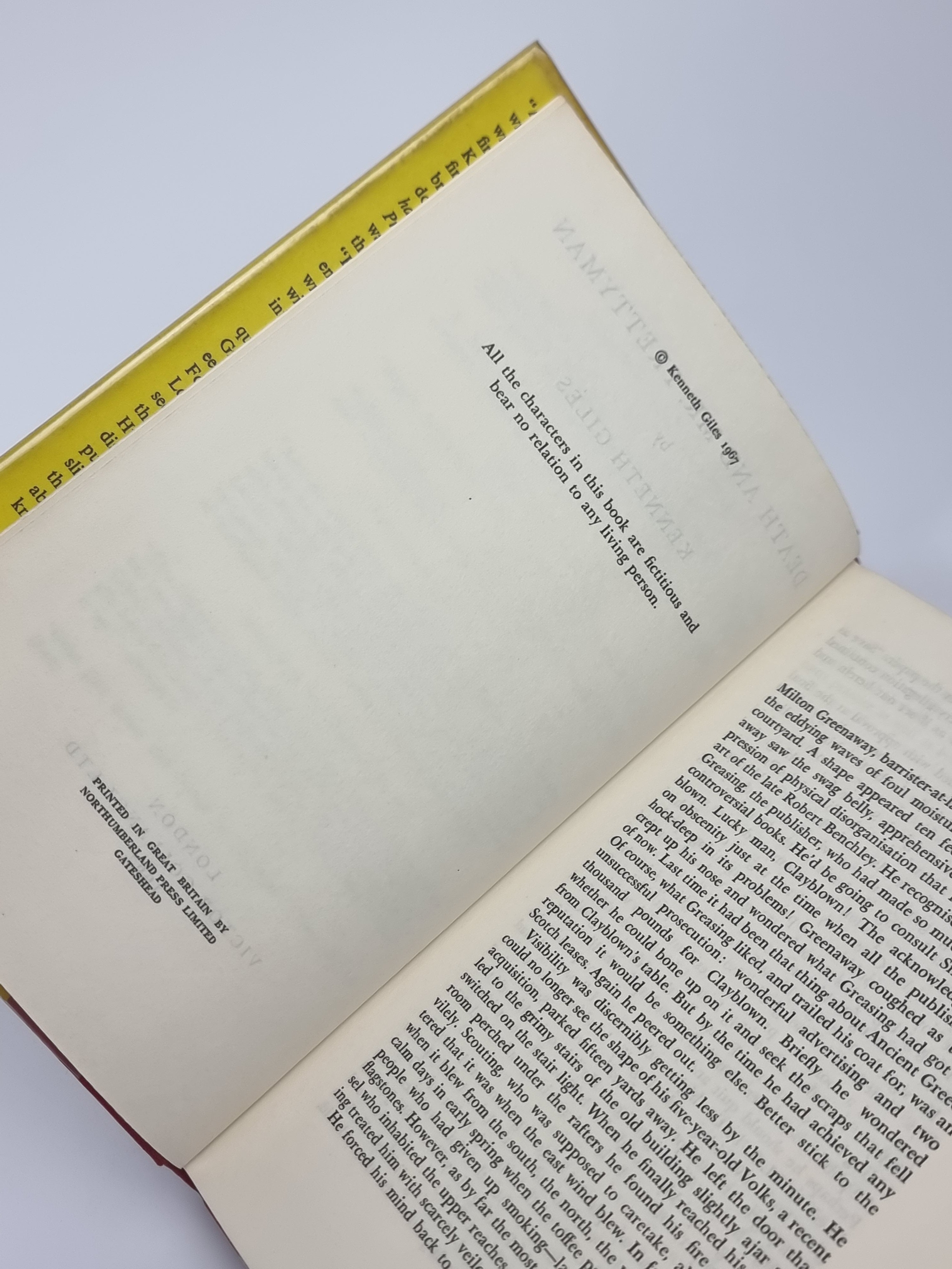Death and Mr Prettyman, Kenneth Giles — 1st Edition