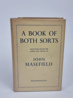 A Book of Both Sorts, John Masefield — 1st Edition