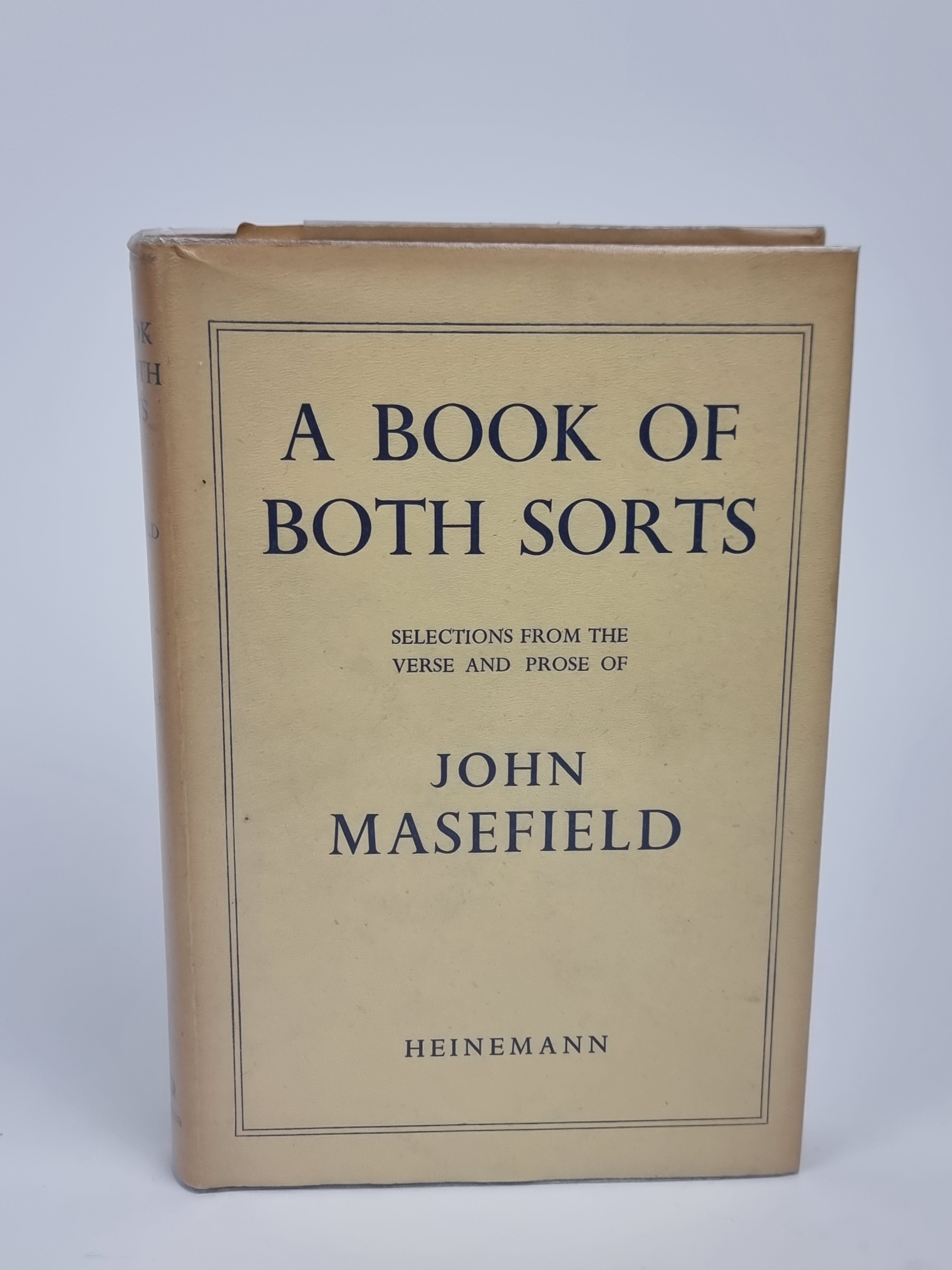 A Book of Both Sorts, John Masefield — 1st Edition