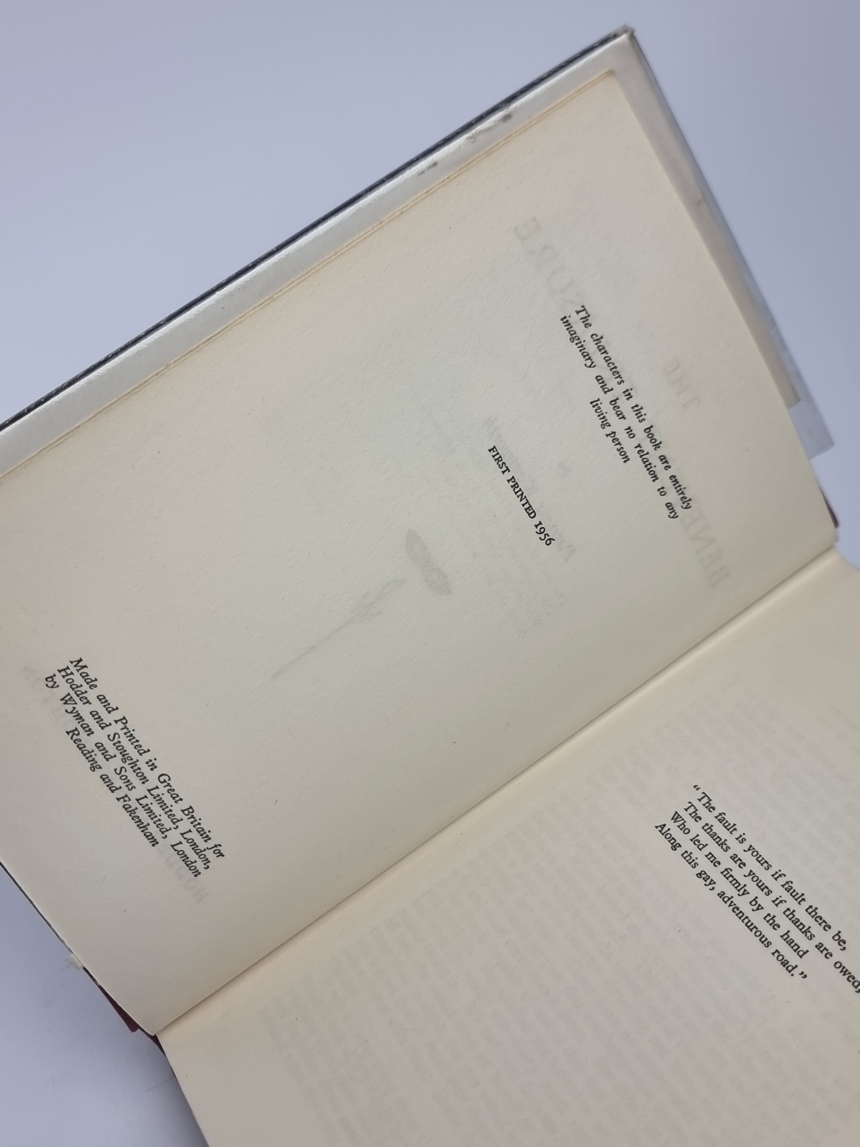 The Benevent Treasure, Patricia Wentworth — 1st Edition